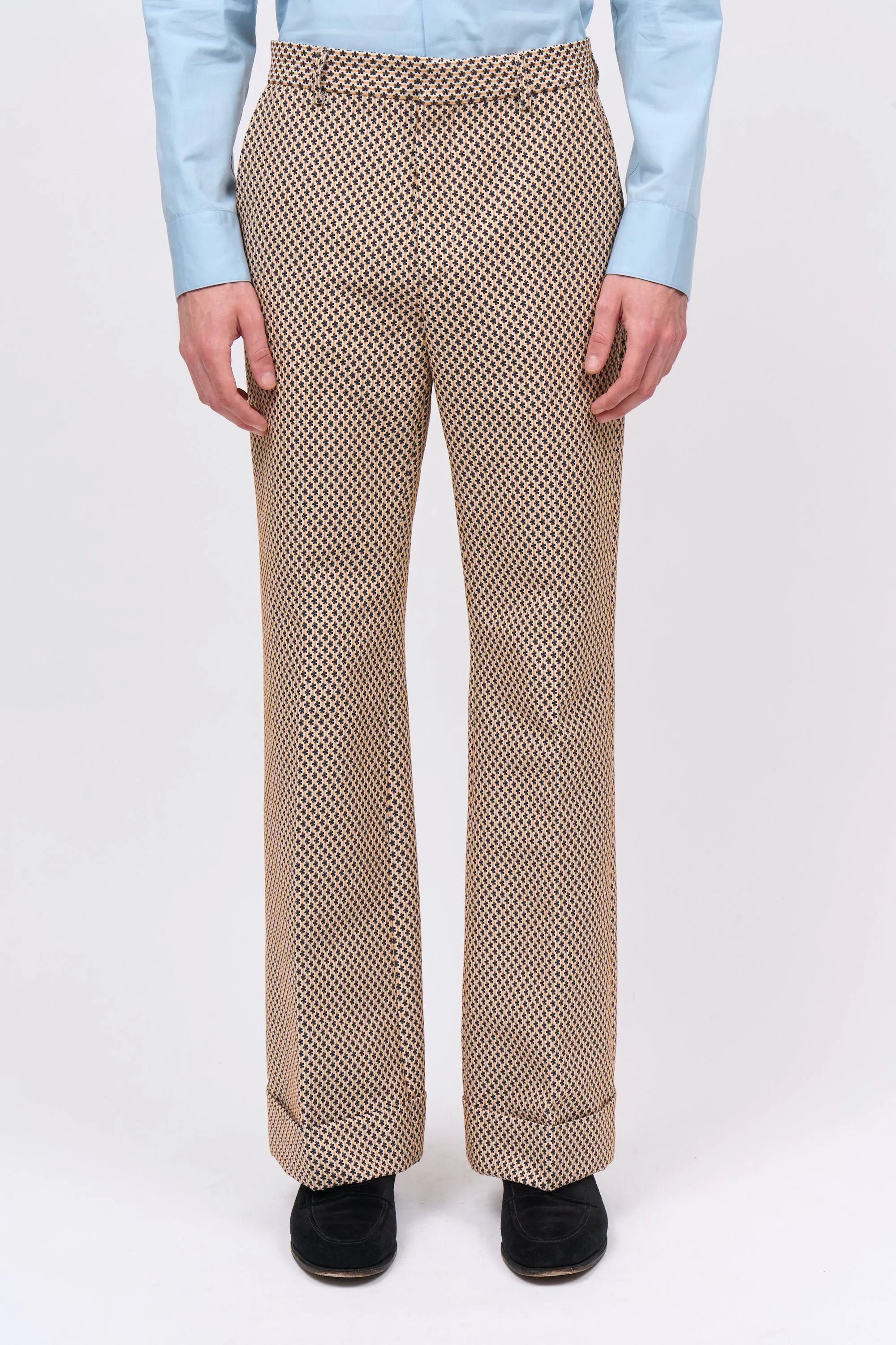 Pantalon à revers en jacquard floral sold by Paul & Joe product image thumbnail 2