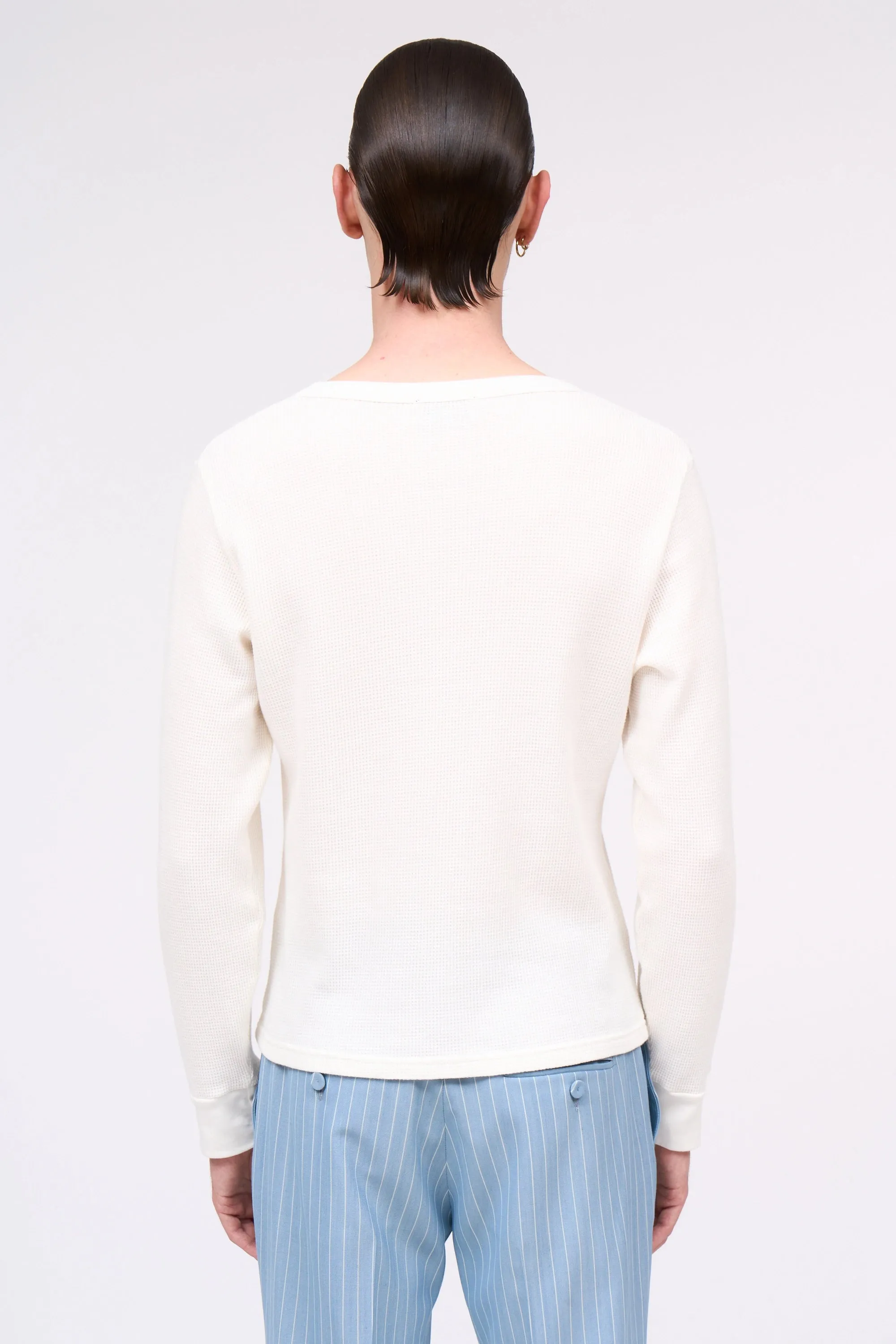 Tee-Shirt manches longues en piqué de coton sold by Paul & Joe product image thumbnail 5