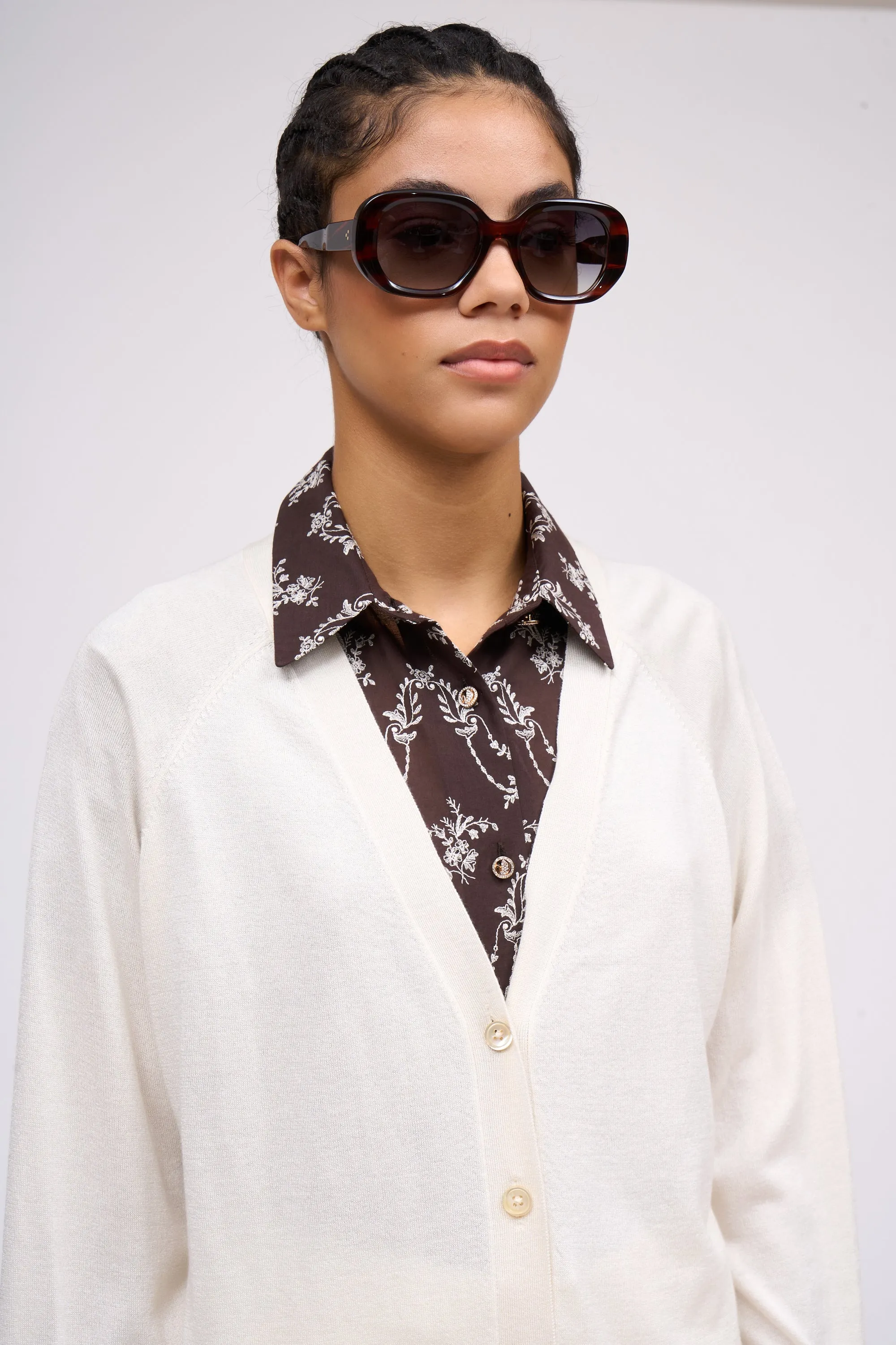 Cardigan en maille fine soie et cachemire sold by Paul & Joe product image thumbnail 2