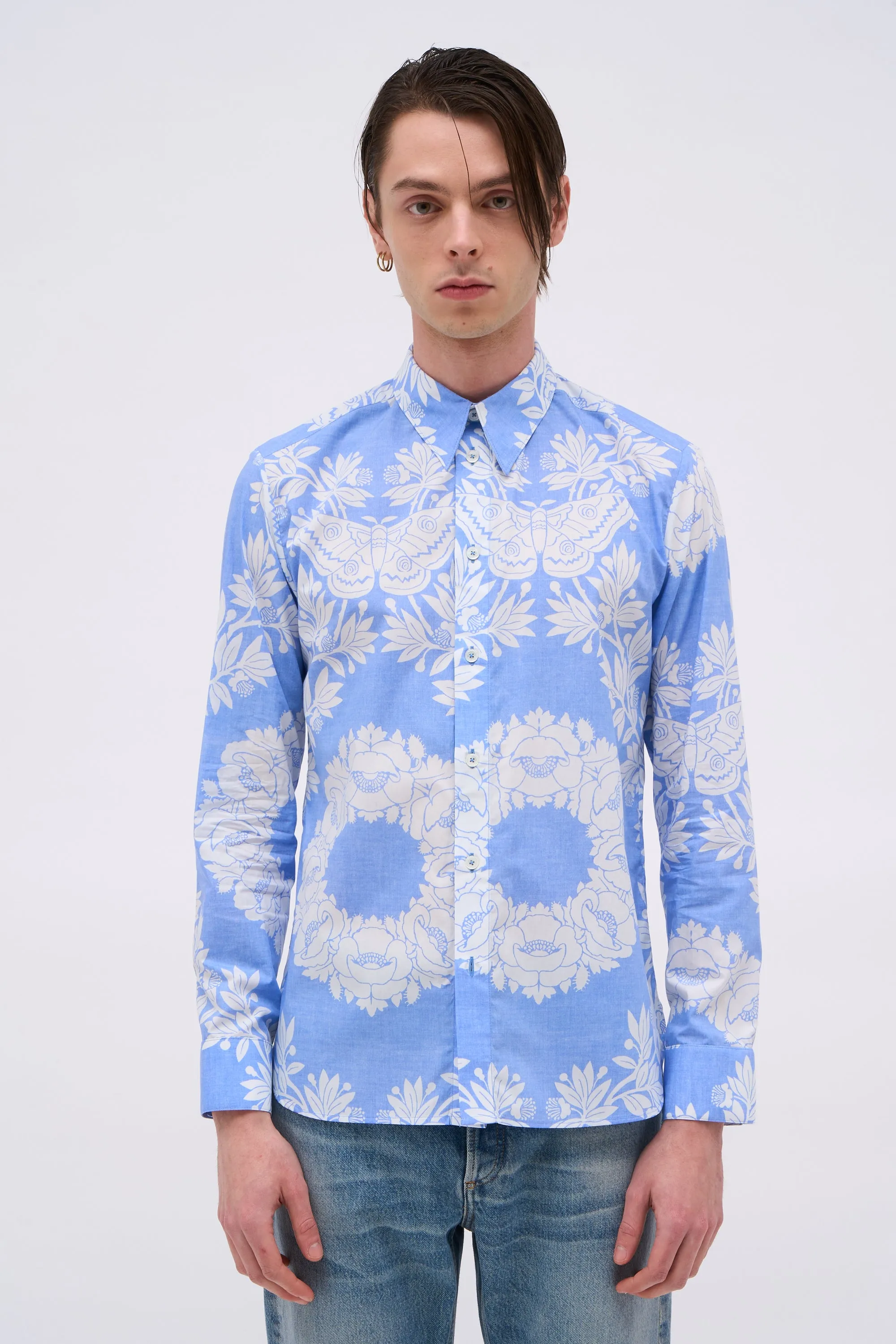 Chemise manches longues en popeline de coton imprimé sold by Paul & Joe