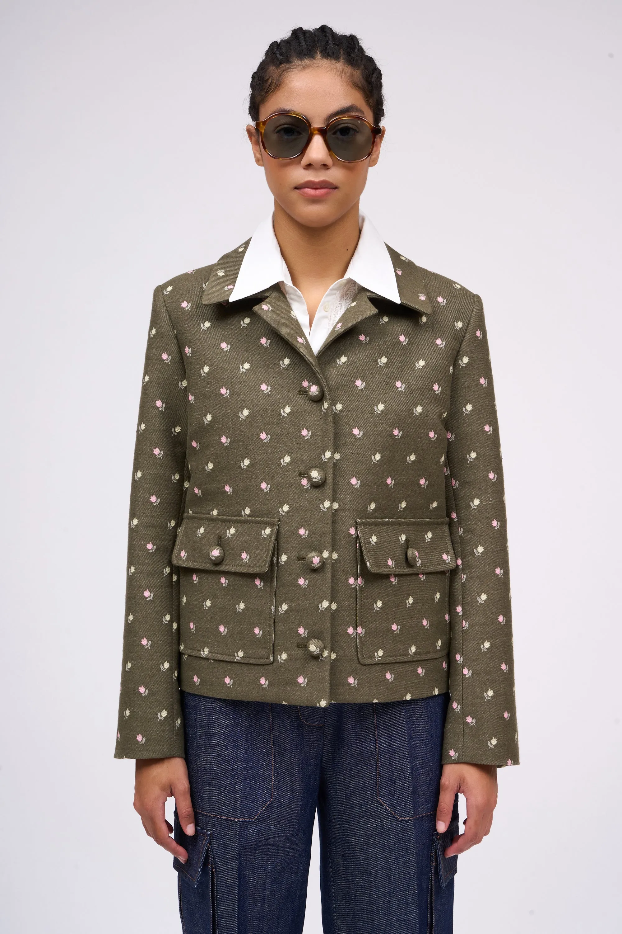 Veste coupe droite col tailleur sold by Paul & Joe