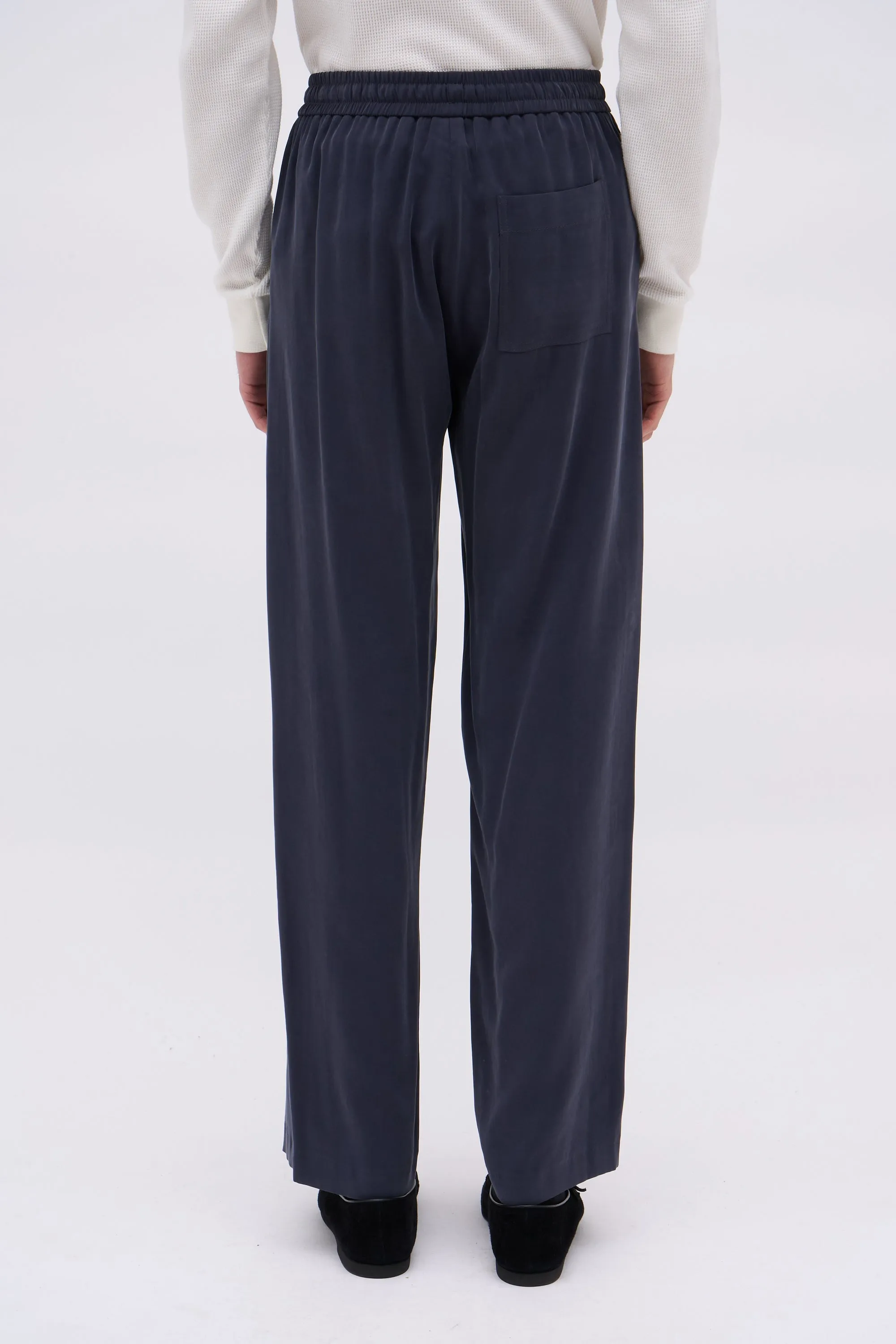 Pantalon ample en twill de cupro sold by Paul & Joe product image thumbnail 4