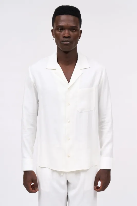 Chemise manches longues en twill de cupro sold by Paul & Joe