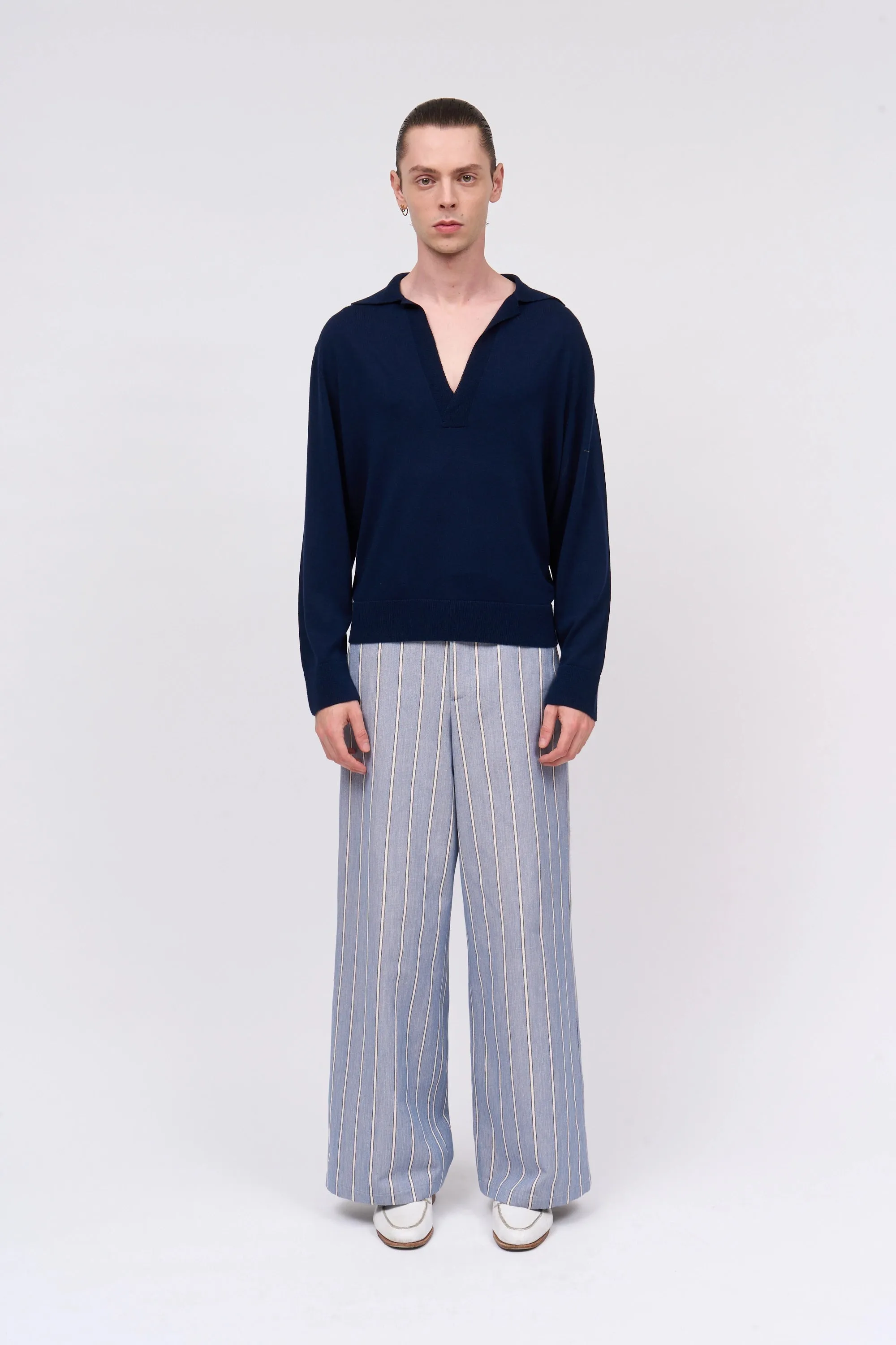 Pull vareuse à manches longues en cachemire et soie sold by Paul & Joe product image thumbnail 5