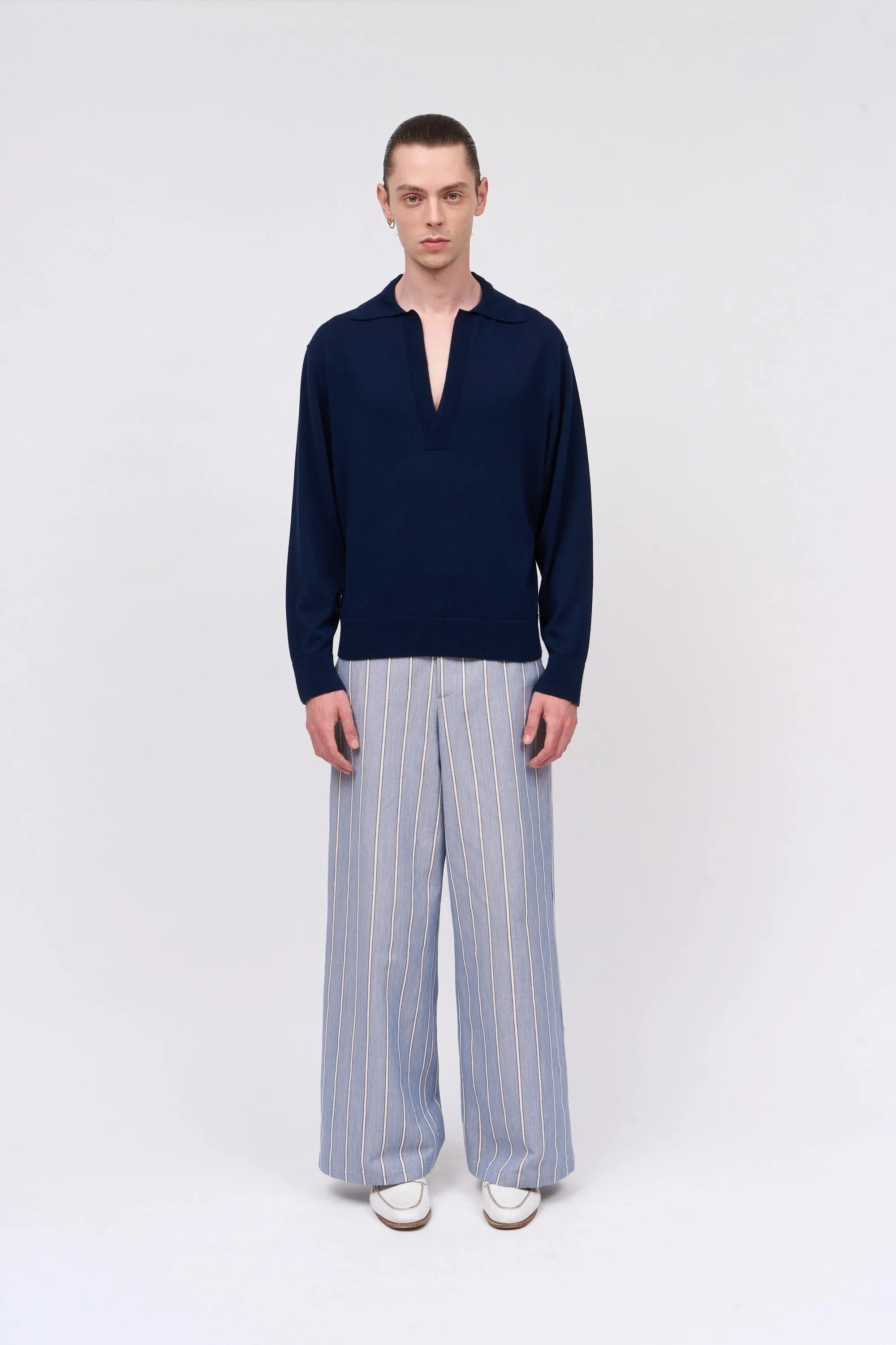 Pull vareuse à manches longues en cachemire et soie sold by Paul & Joe product image thumbnail 3