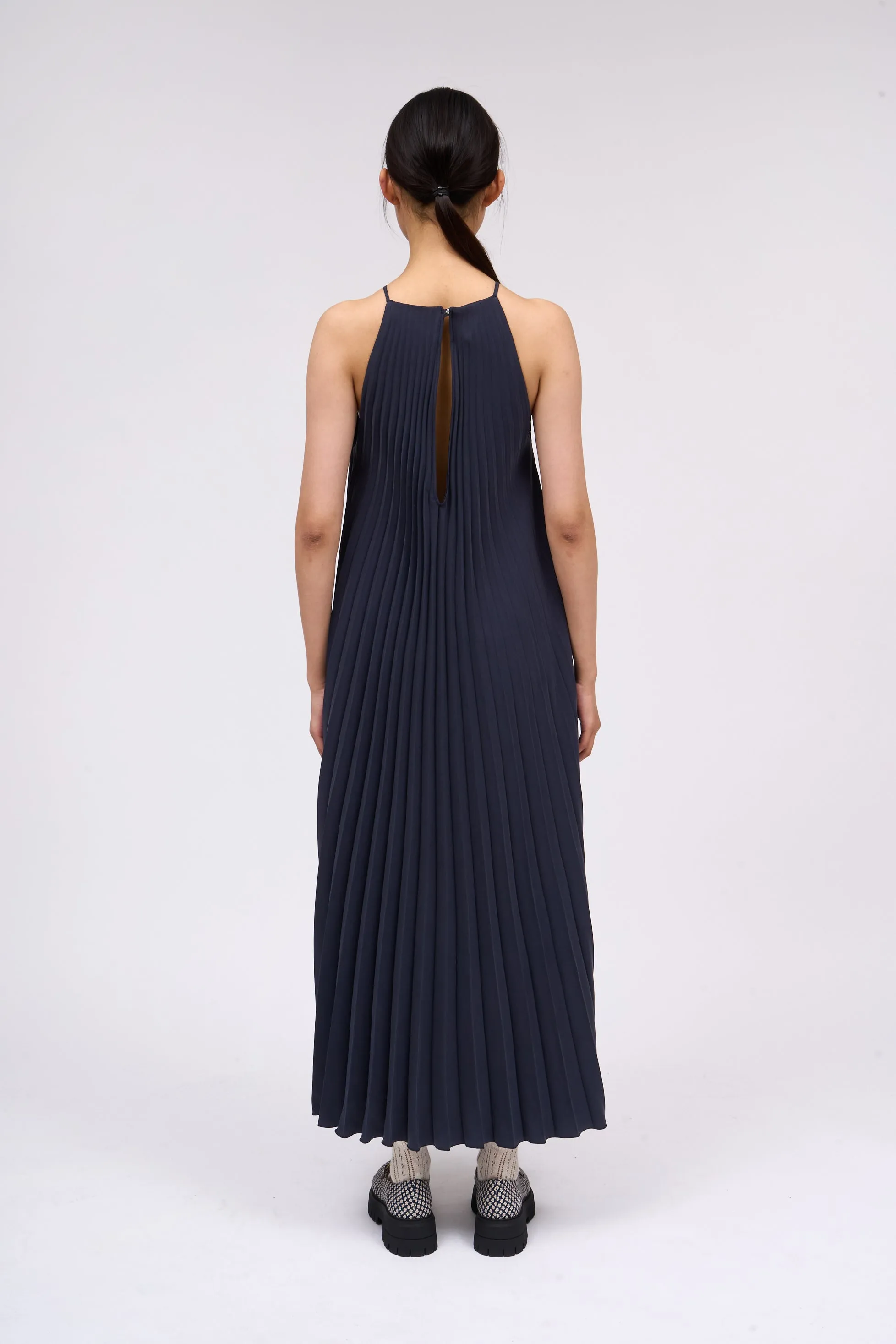 Robe longue plissée soleil sans manche sold by Paul & Joe product image thumbnail 2