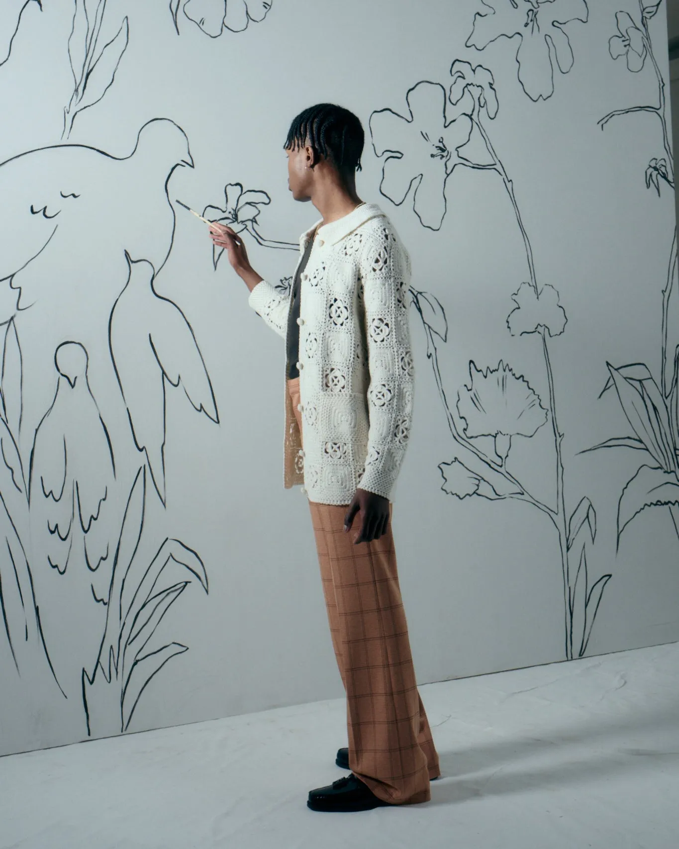 Cardigan en crochet sold by Paul & Joe product image thumbnail 4