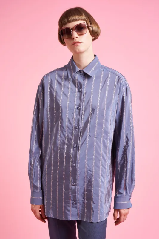 Chemise ample en tissu jacquard sold by Paul & Joe