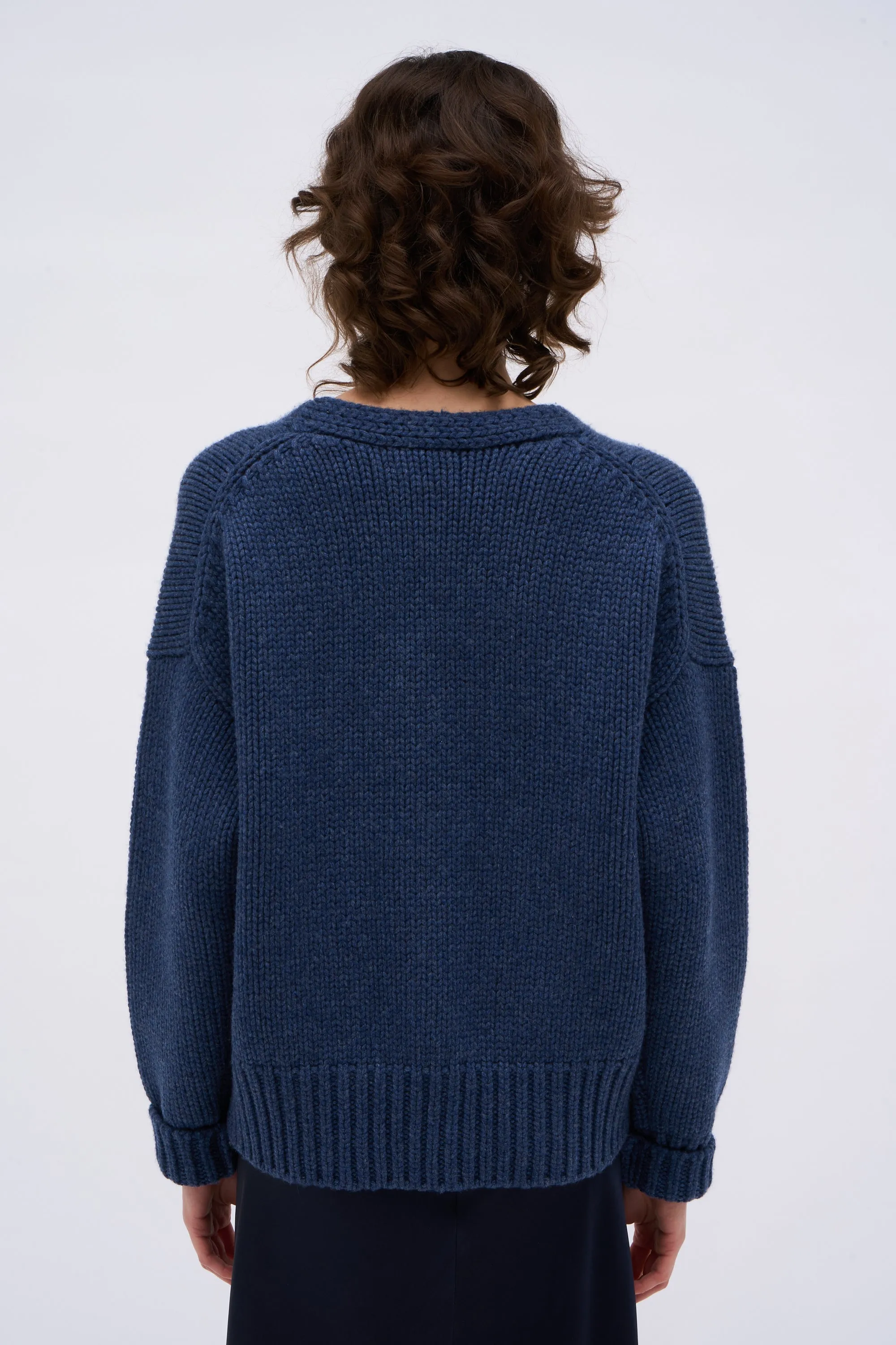 Cardigan épais en cachemire mélangé sold by Paul & Joe product image thumbnail 3