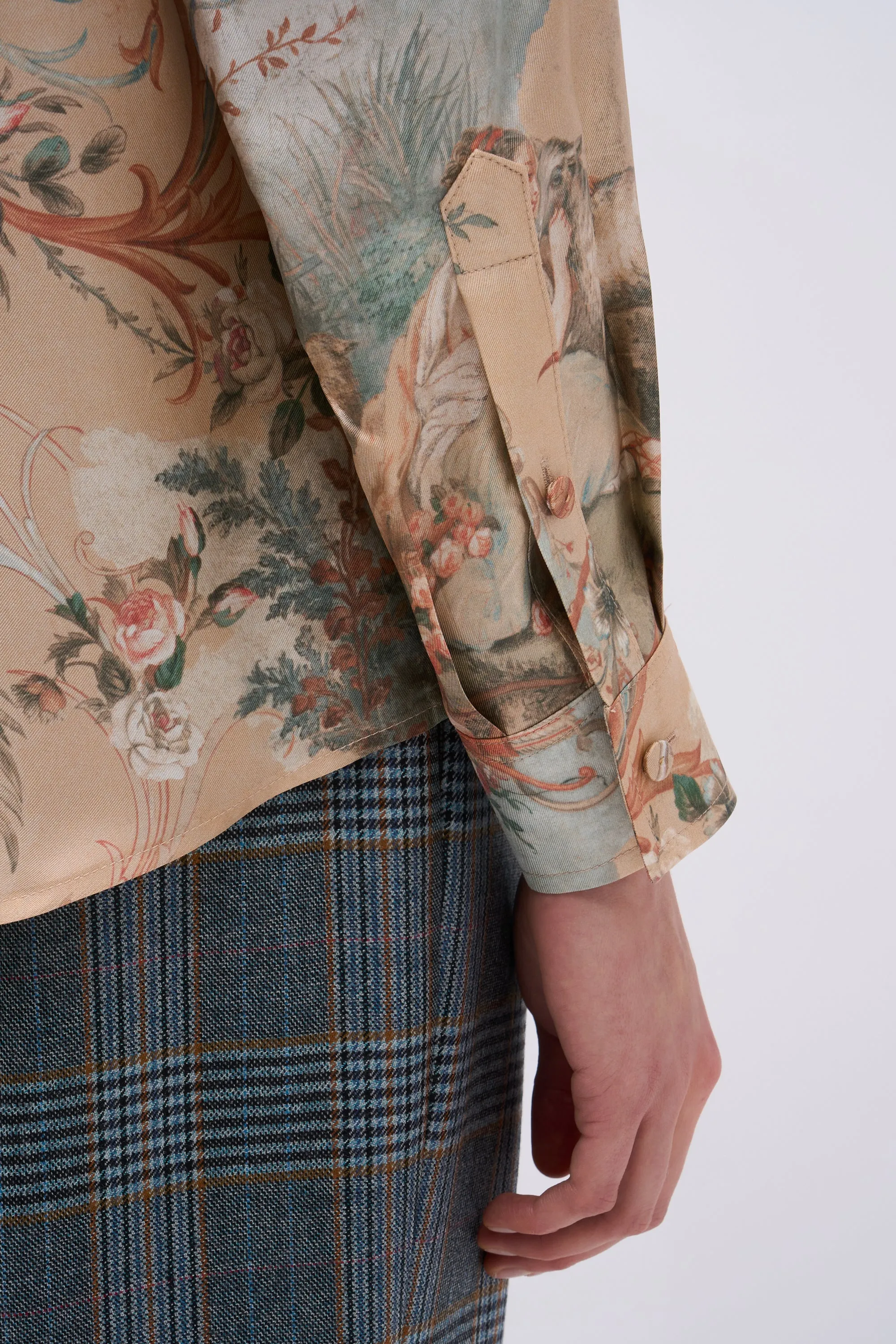 Chemise en twill de soie imprimée d'une scène bucolique sold by Paul & Joe product image thumbnail 3