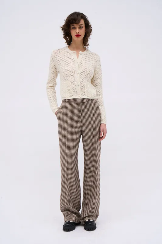 Cardigan en cachemire mélangé crocheté sold by Paul & Joe