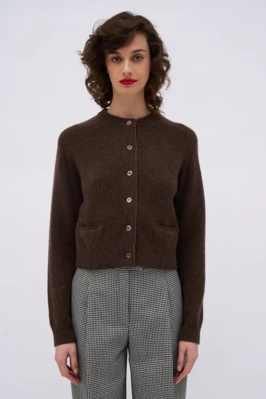 Cardigan en cachemire supersoft avec gros grain sold by Paul & Joe