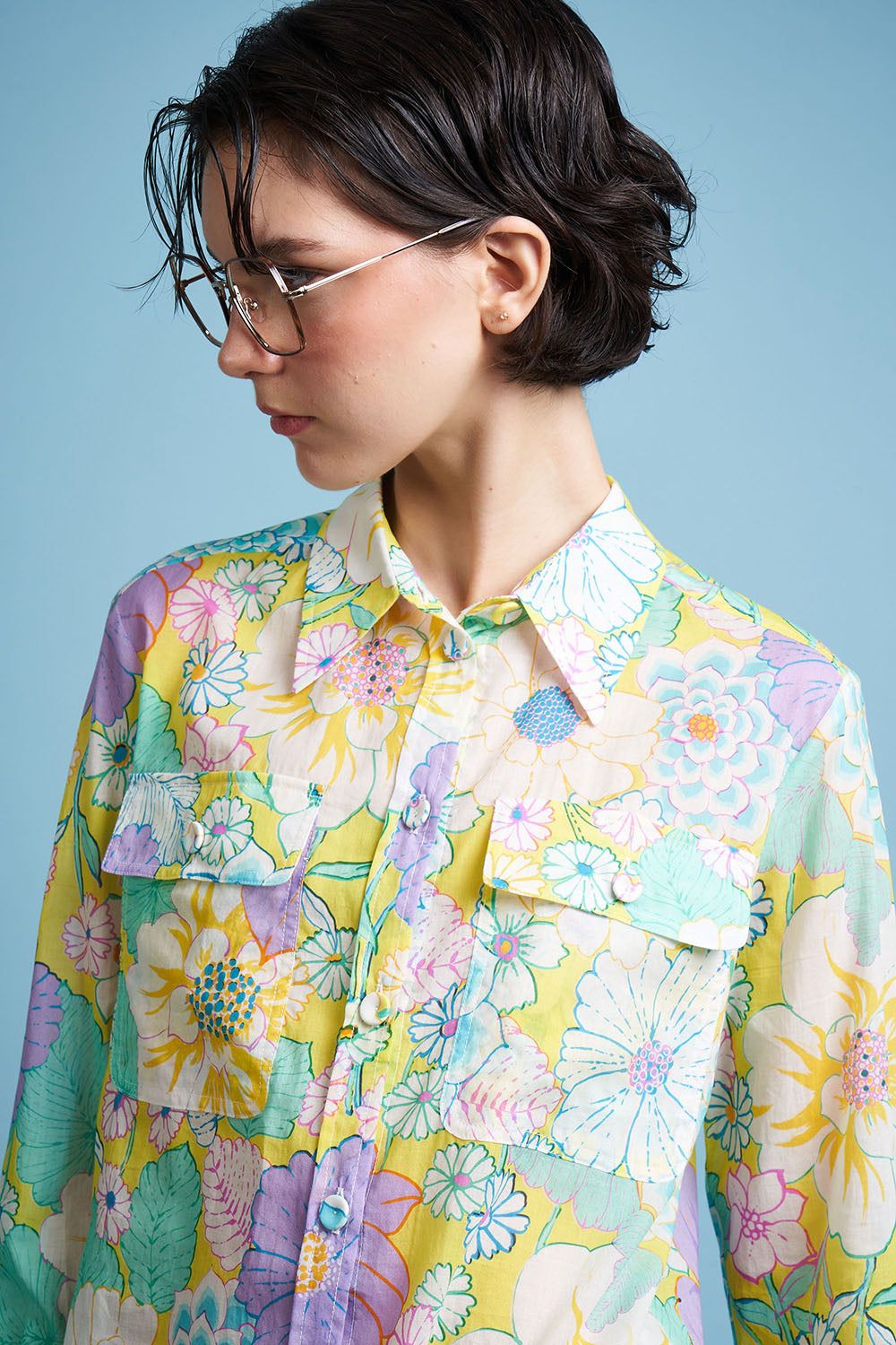 Chemise en voile de coton imprimé floral sold by Paul & Joe product image thumbnail 3