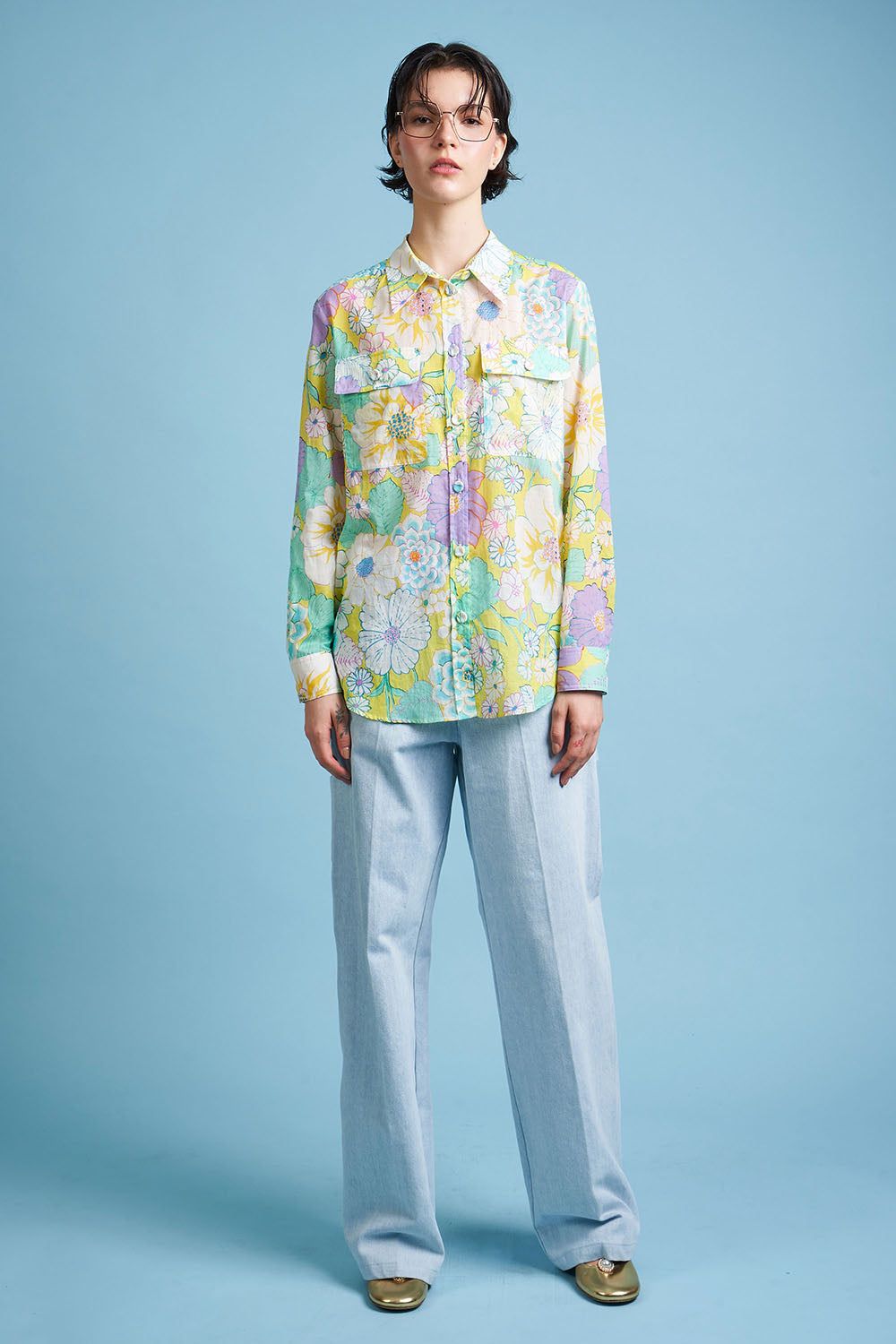 Chemise en voile de coton imprimé floral sold by Paul & Joe product image thumbnail 2