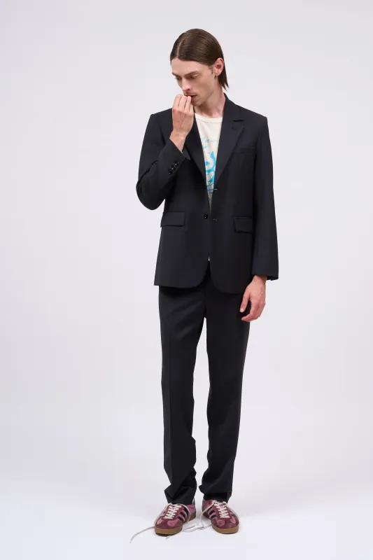 Veste tailleur en laine tropicale à simple croisure sold by Paul & Joe