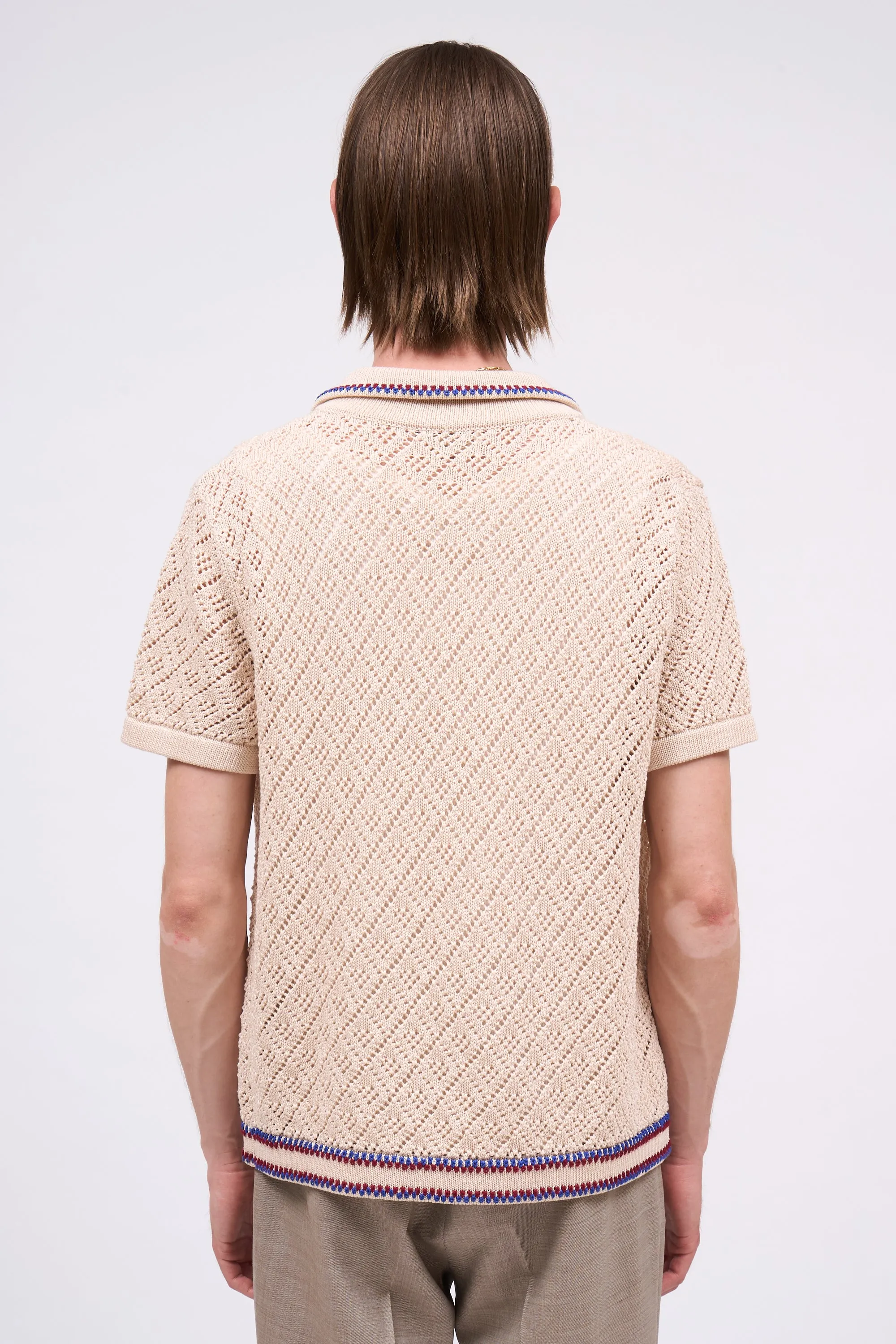 Cardigan manches courtes en crochet sold by Paul & Joe product image thumbnail 5