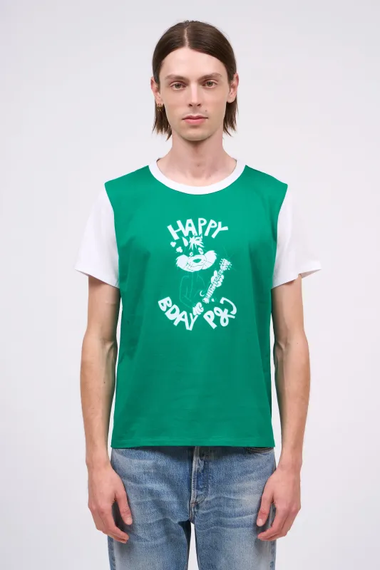 T-shirt en coton Happy Birthday sold by Paul & Joe