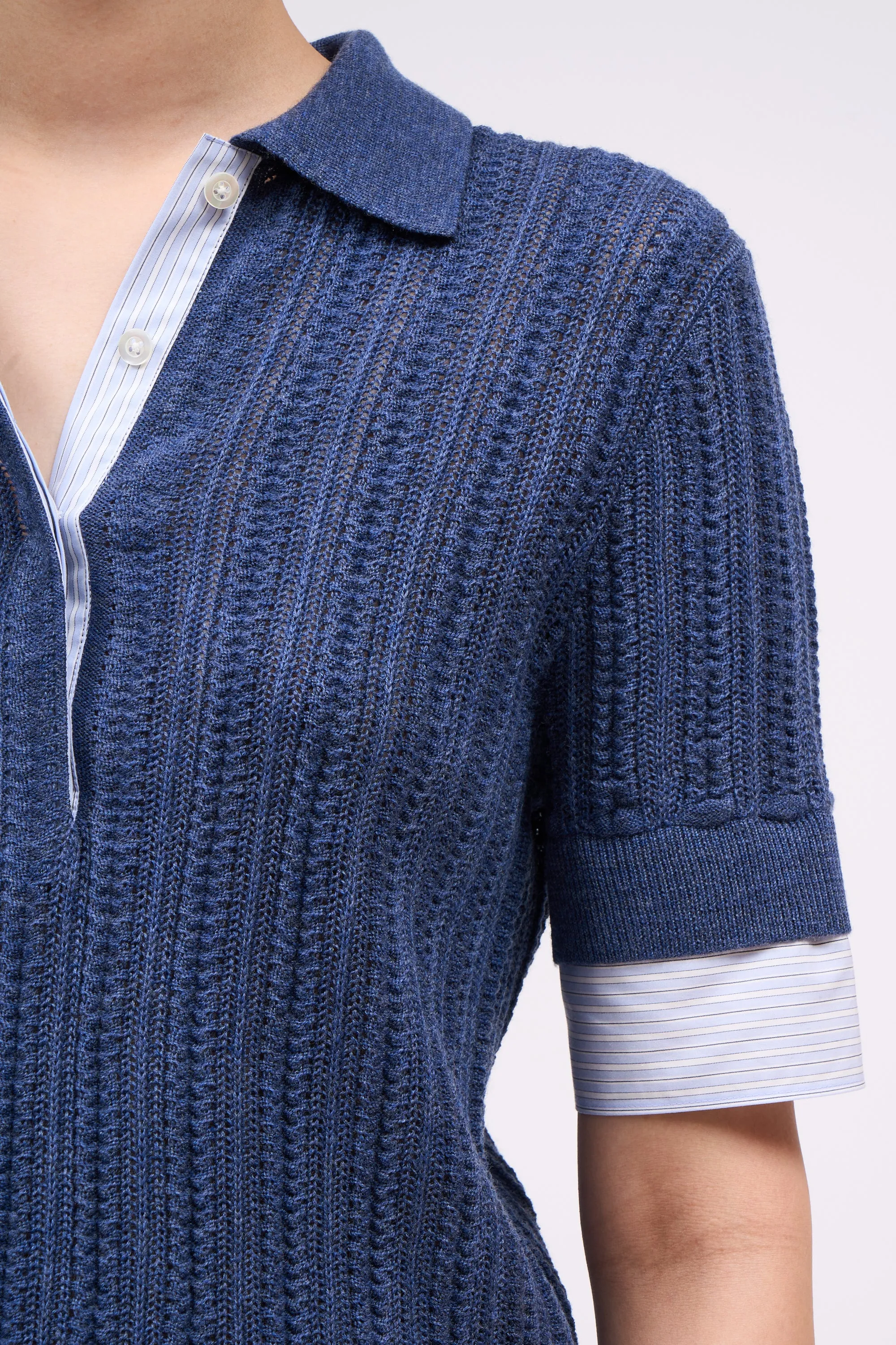 Polo en laine mérinos superfine sold by Paul & Joe product image thumbnail 3