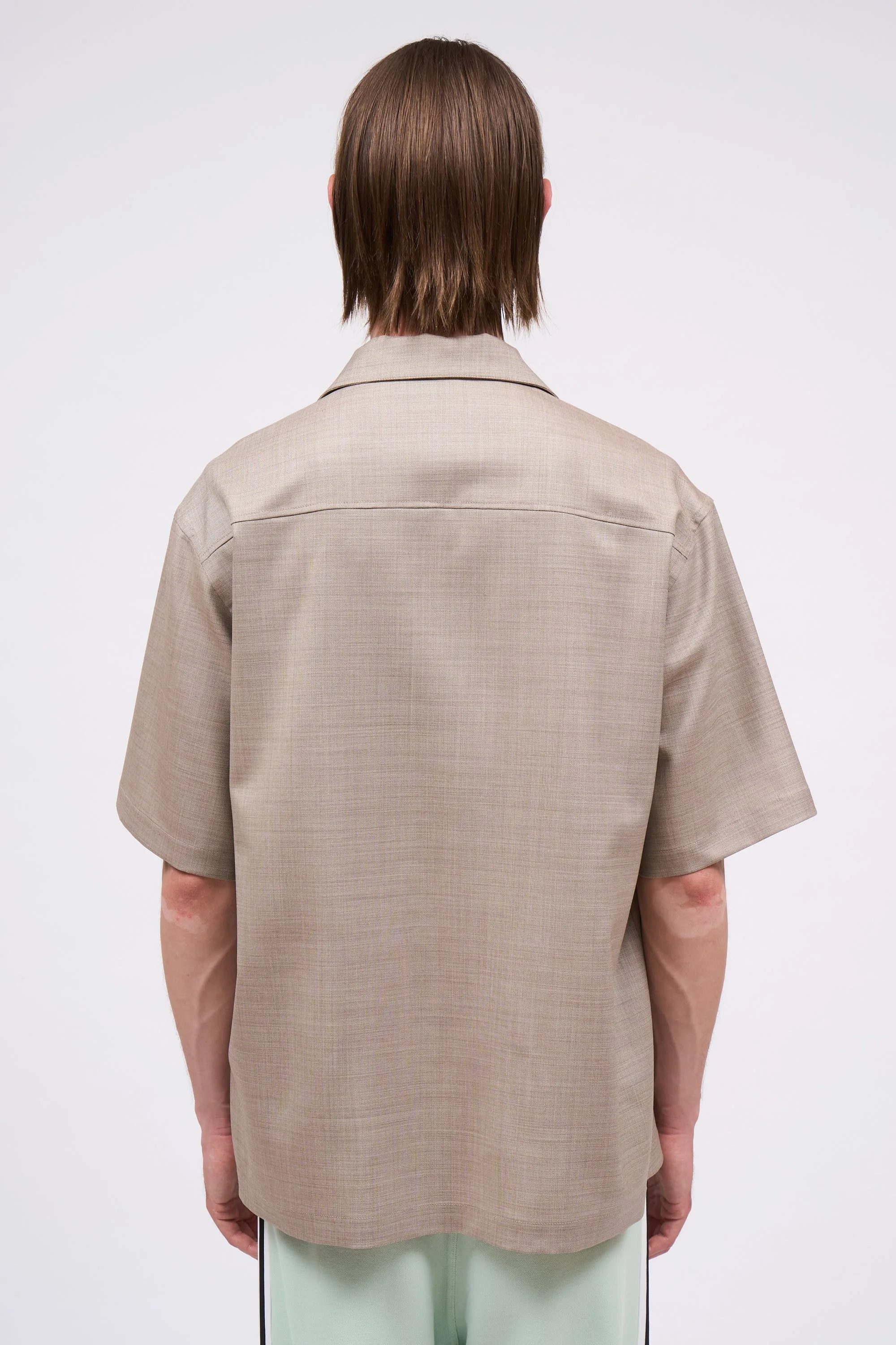 Chemise manches courtes en laine vierge sold by Paul & Joe product image thumbnail 4