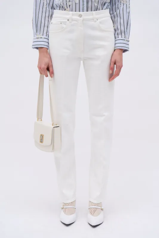 Jean taille haute à la coupe droite sold by Paul & Joe