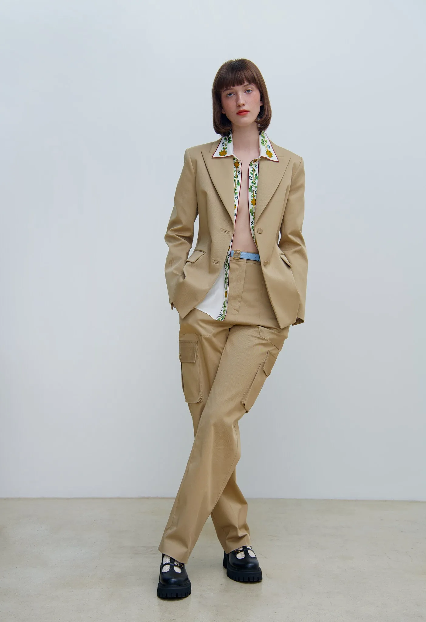 Chemise droite en twill de soie imprimé sold by Paul & Joe product image thumbnail 4