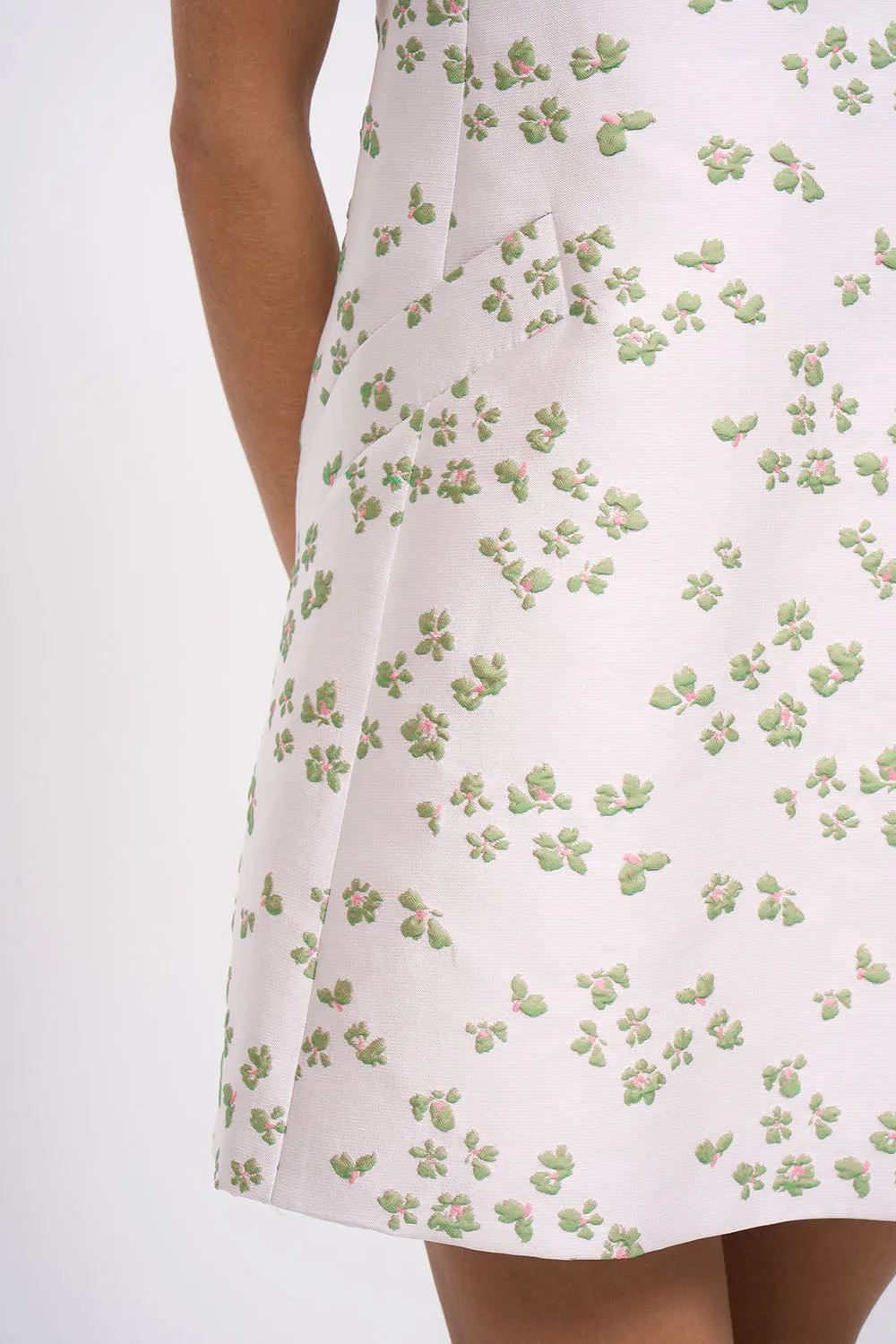 Robe trapèze courte en jacquard sold by Paul & Joe product image thumbnail 3