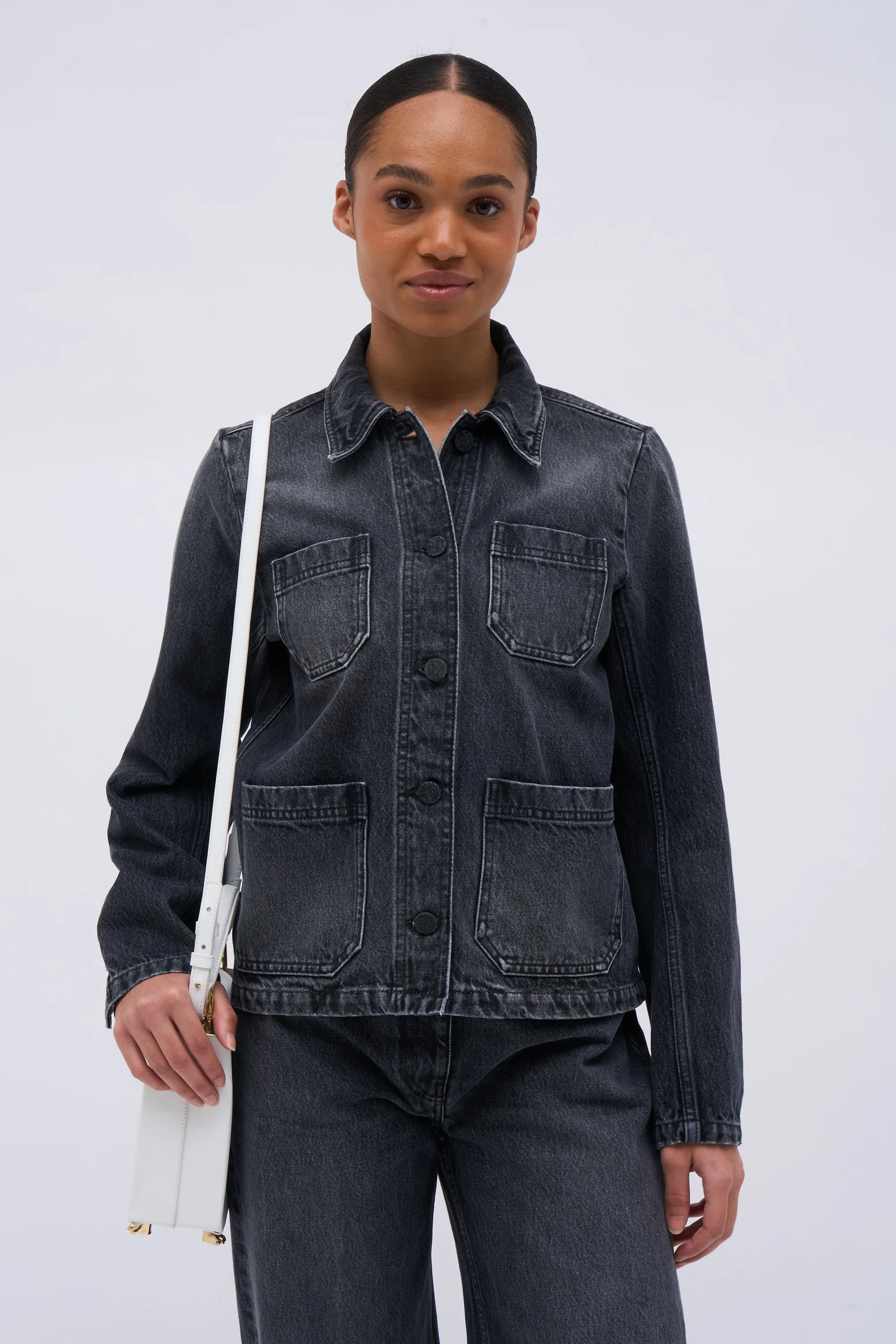 Veste courte en denim délavé sold by Paul & Joe product image thumbnail 2