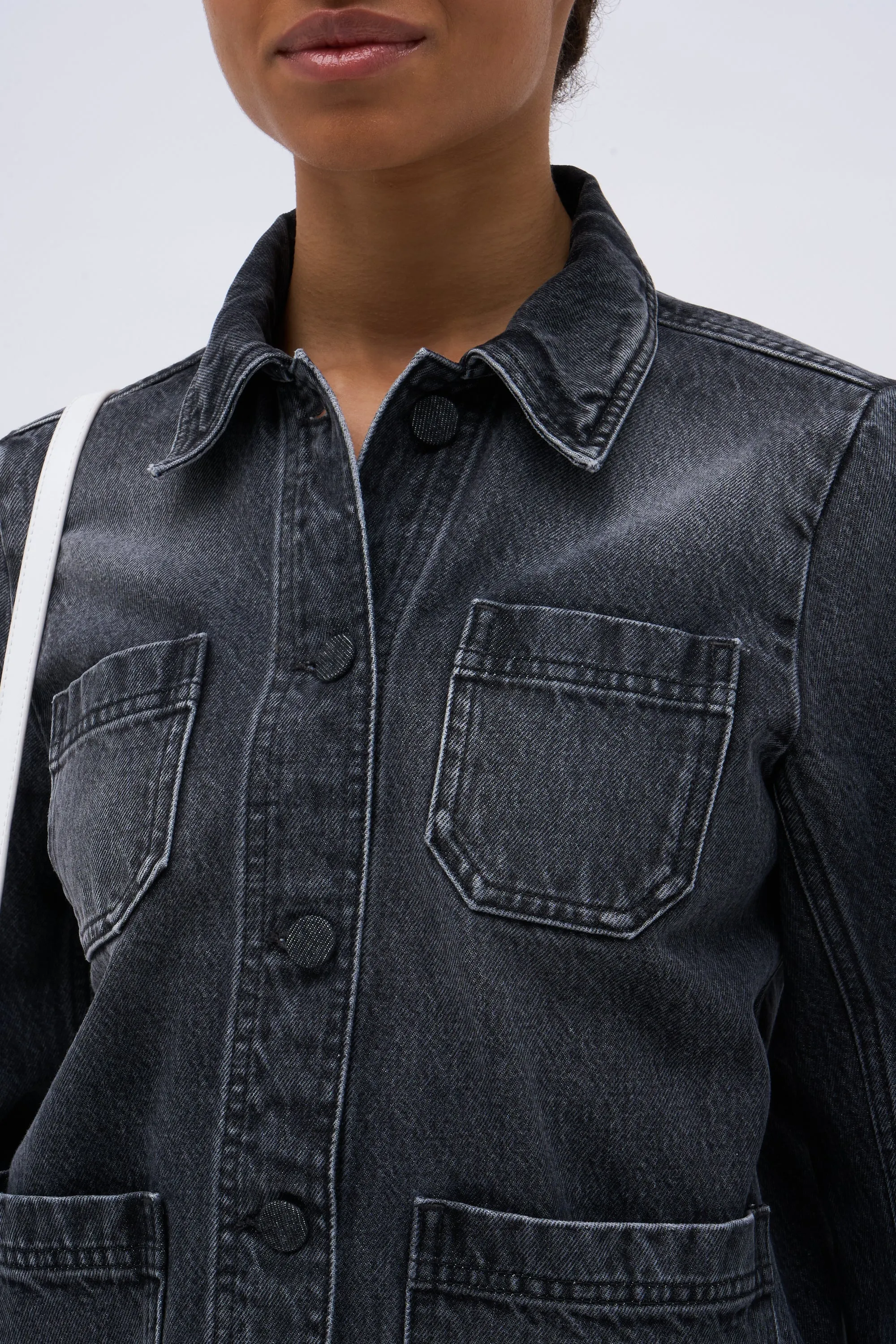 Veste courte en denim délavé sold by Paul & Joe product image thumbnail 3