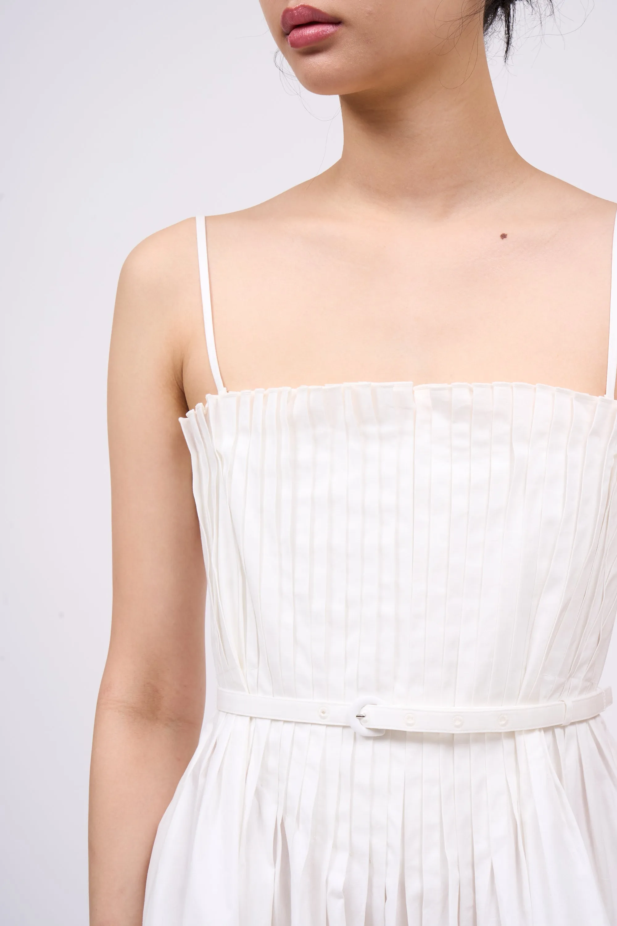 Robe bustier longueur midi en popeline de coton sold by Paul & Joe product image thumbnail 5