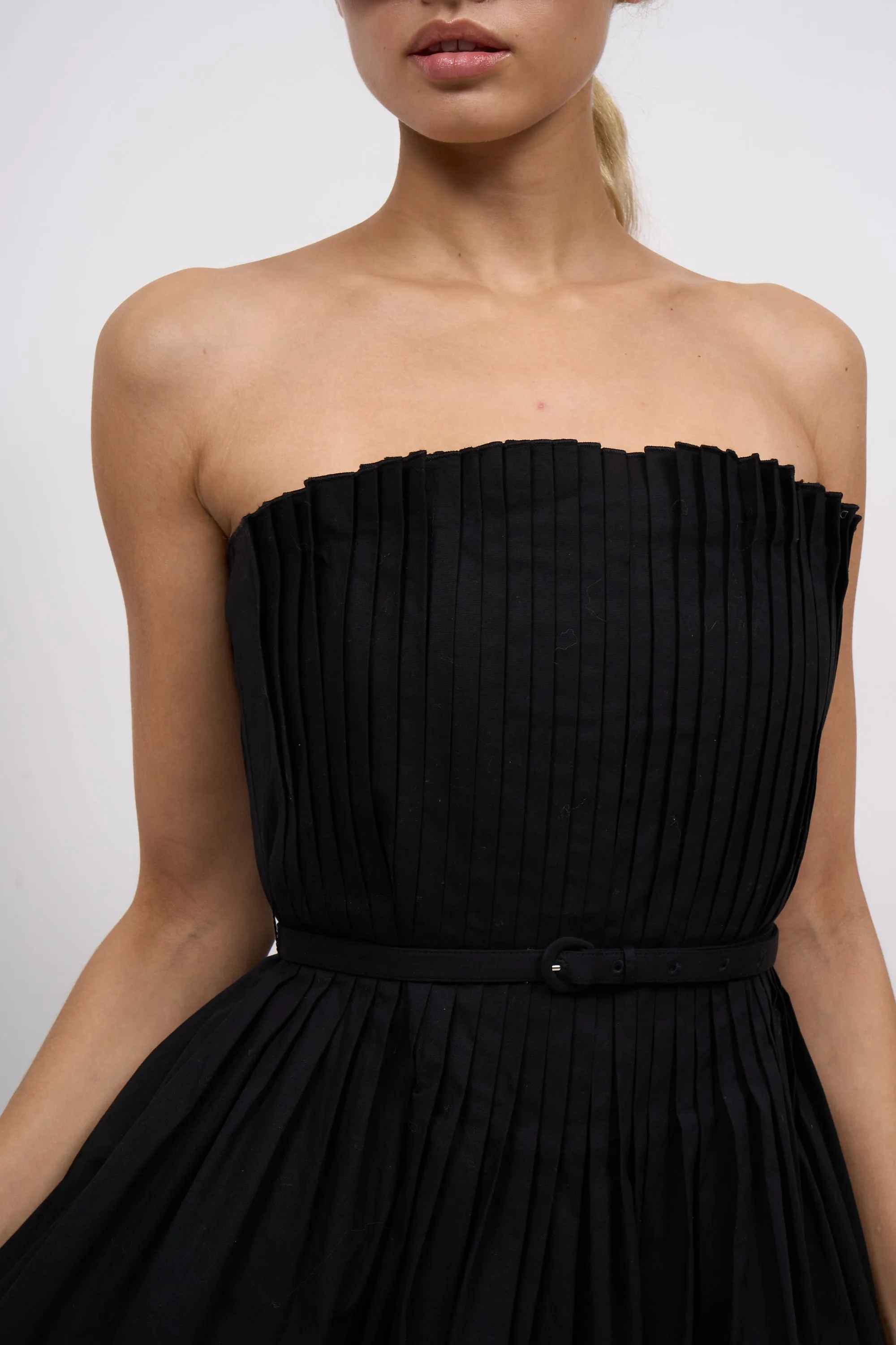 Robe bustier longueur midi en popeline de coton sold by Paul & Joe product image thumbnail 2