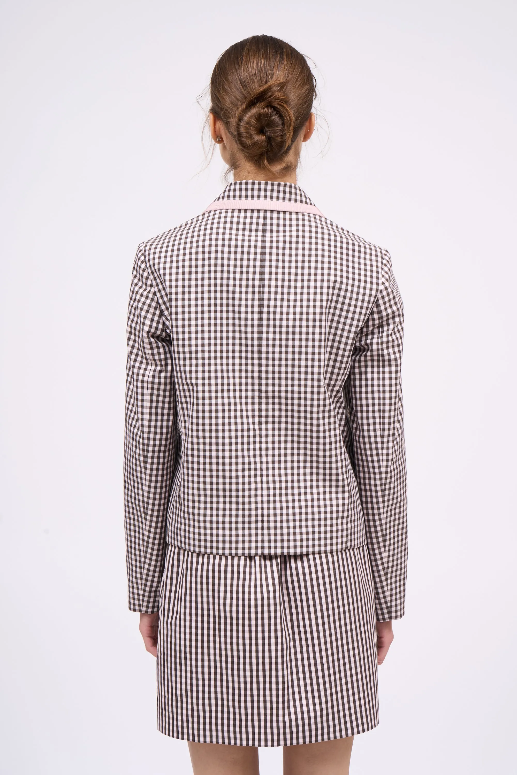 Veste courte en popeline de coton vichy sold by Paul & Joe product image thumbnail 4