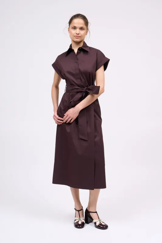 Robe en twill de coton effet trompe l'oeil 2 en 1 sold by Paul & Joe