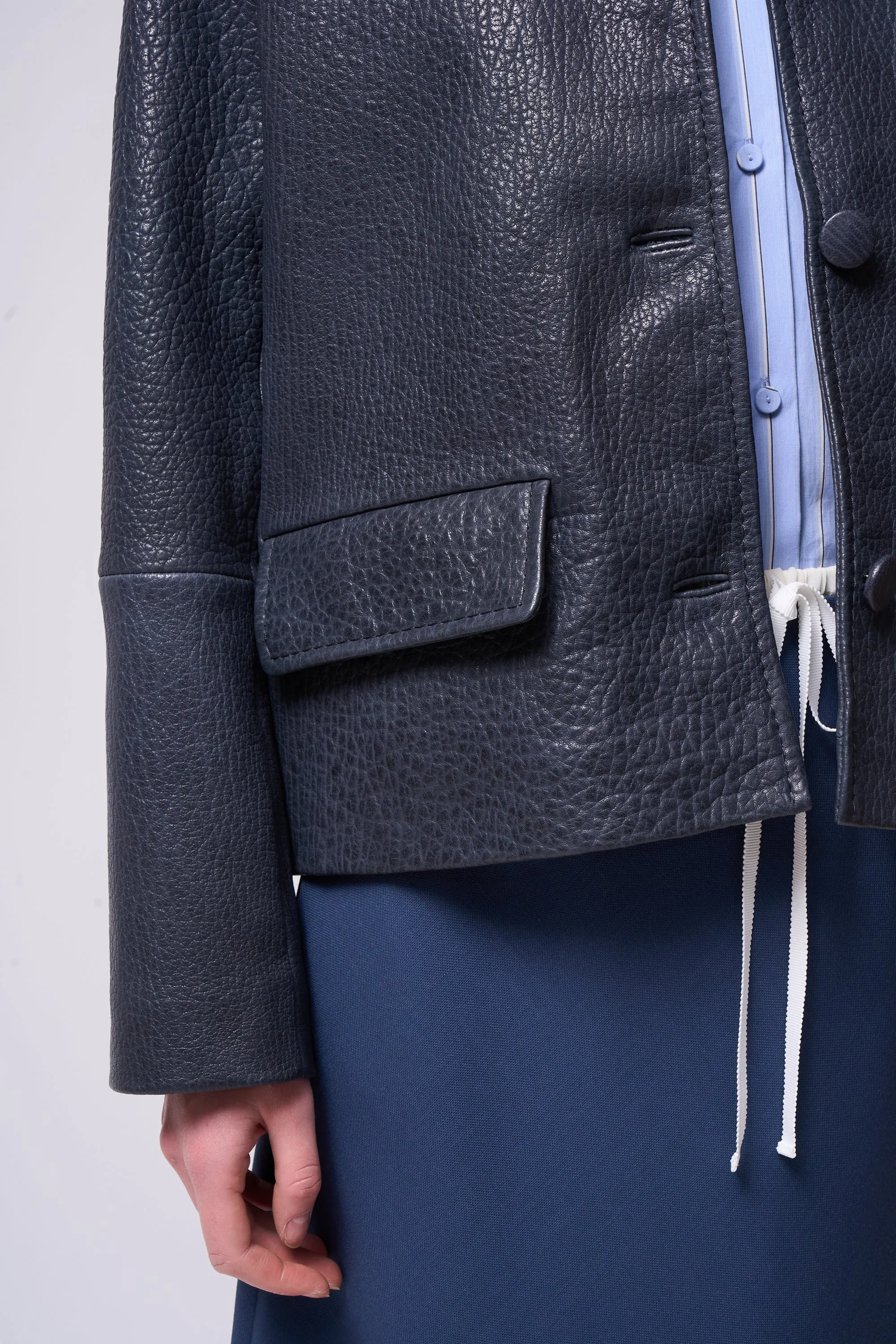 Veste en cuir d'agneau bubble sold by Paul & Joe product image thumbnail 3