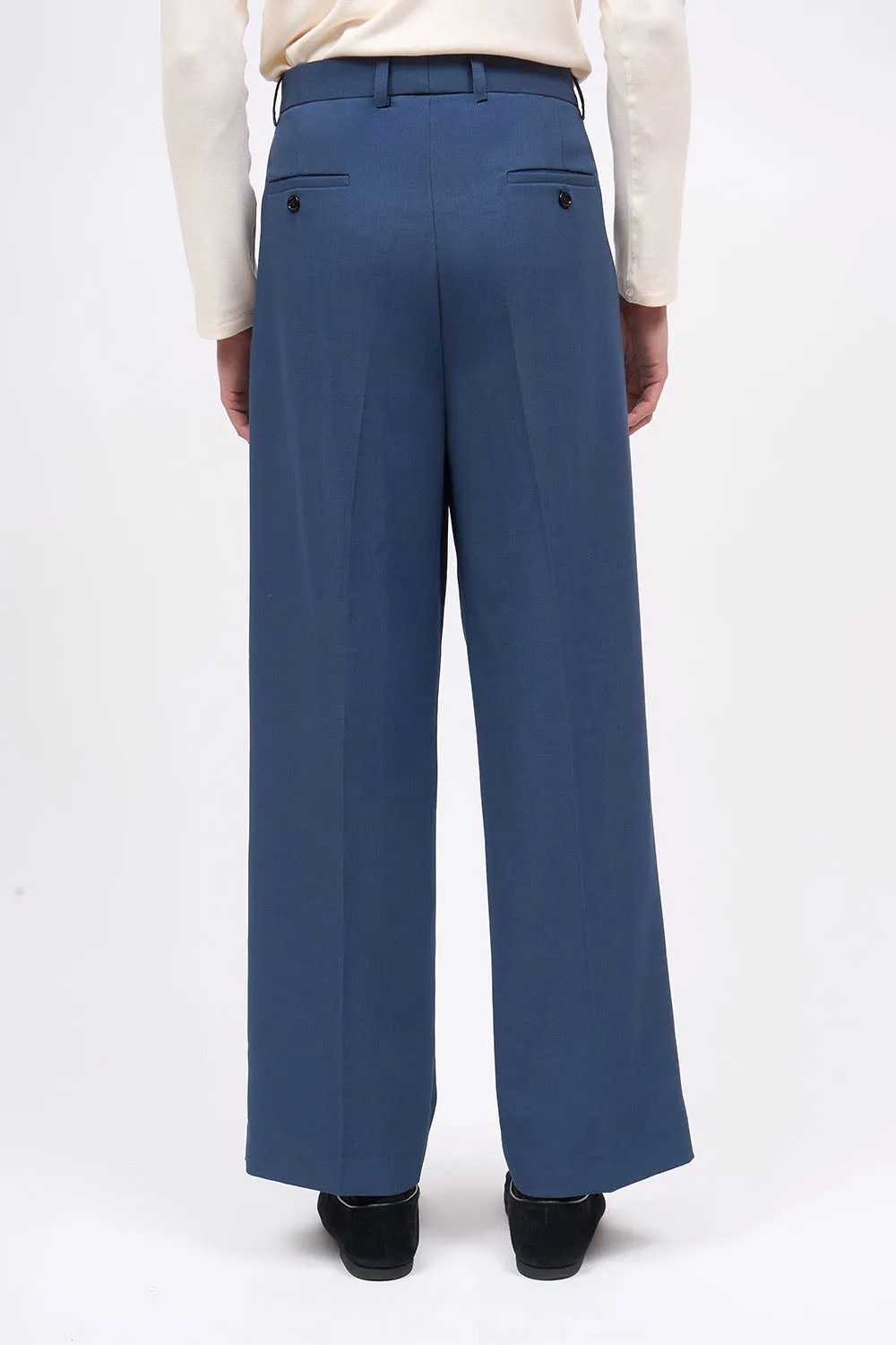 Pantalon à plis en laine et soie sold by Paul & Joe product image thumbnail 3