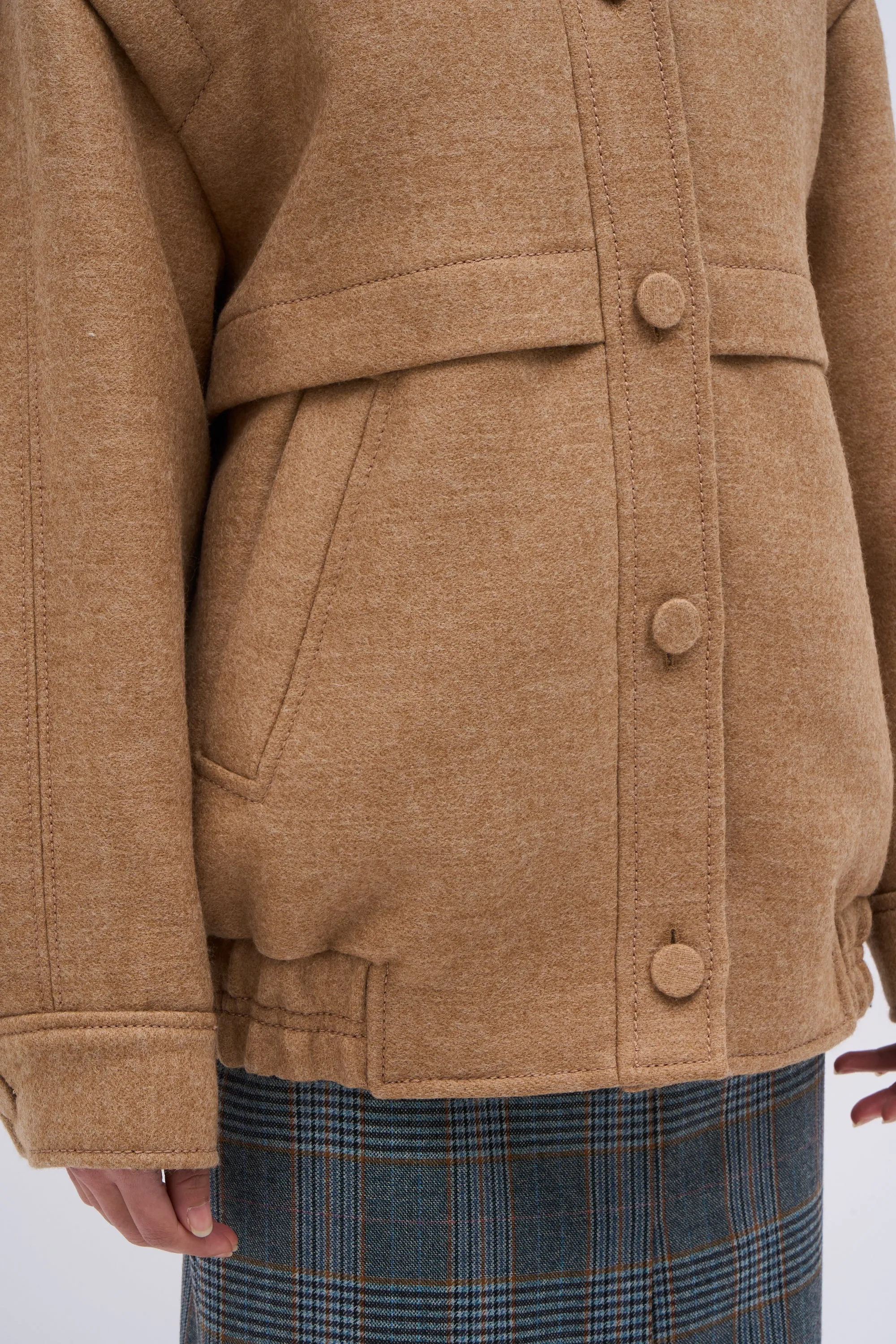 Blouson court en drap de laine sold by Paul & Joe product image thumbnail 5