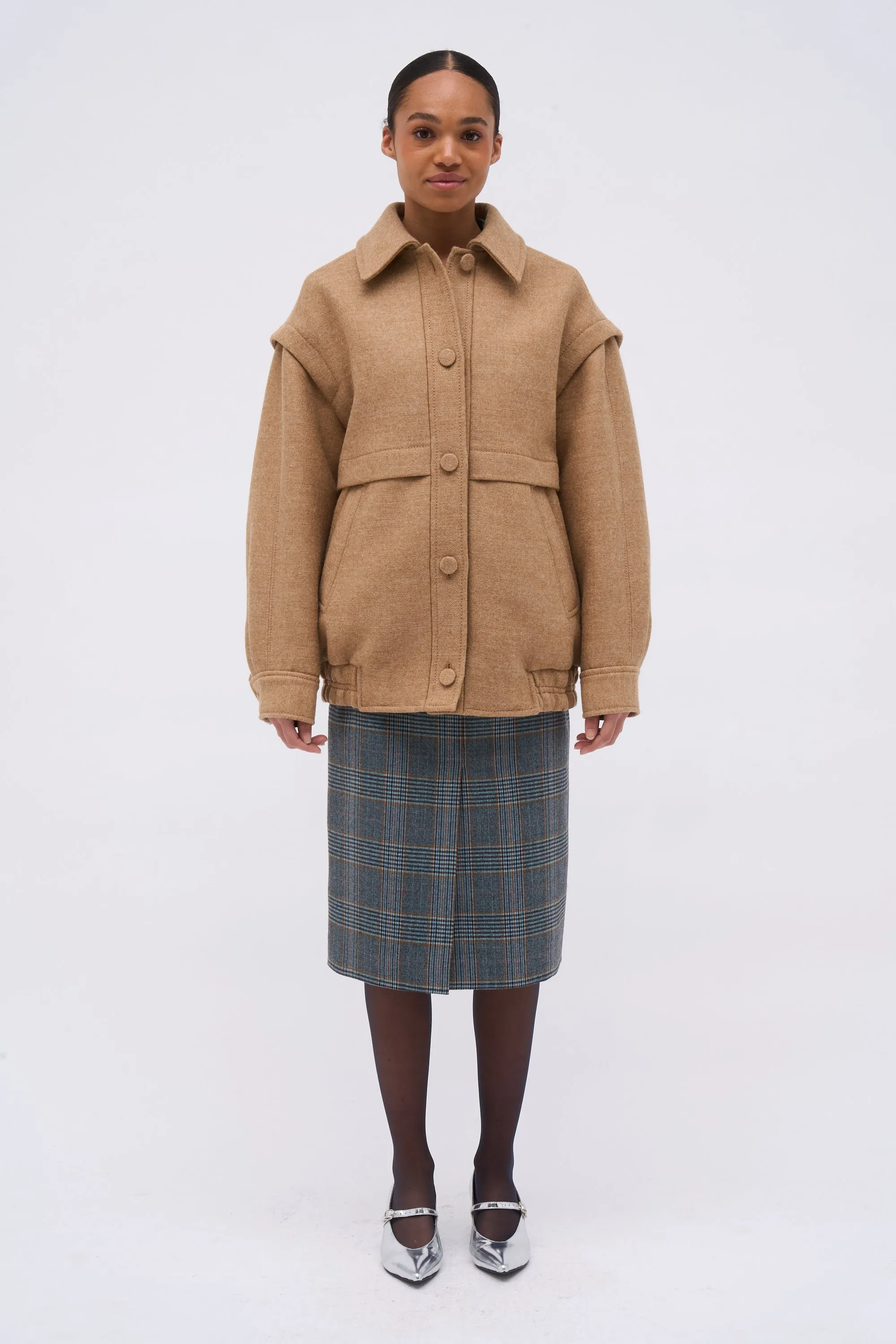 Blouson court en drap de laine sold by Paul & Joe product image thumbnail 2