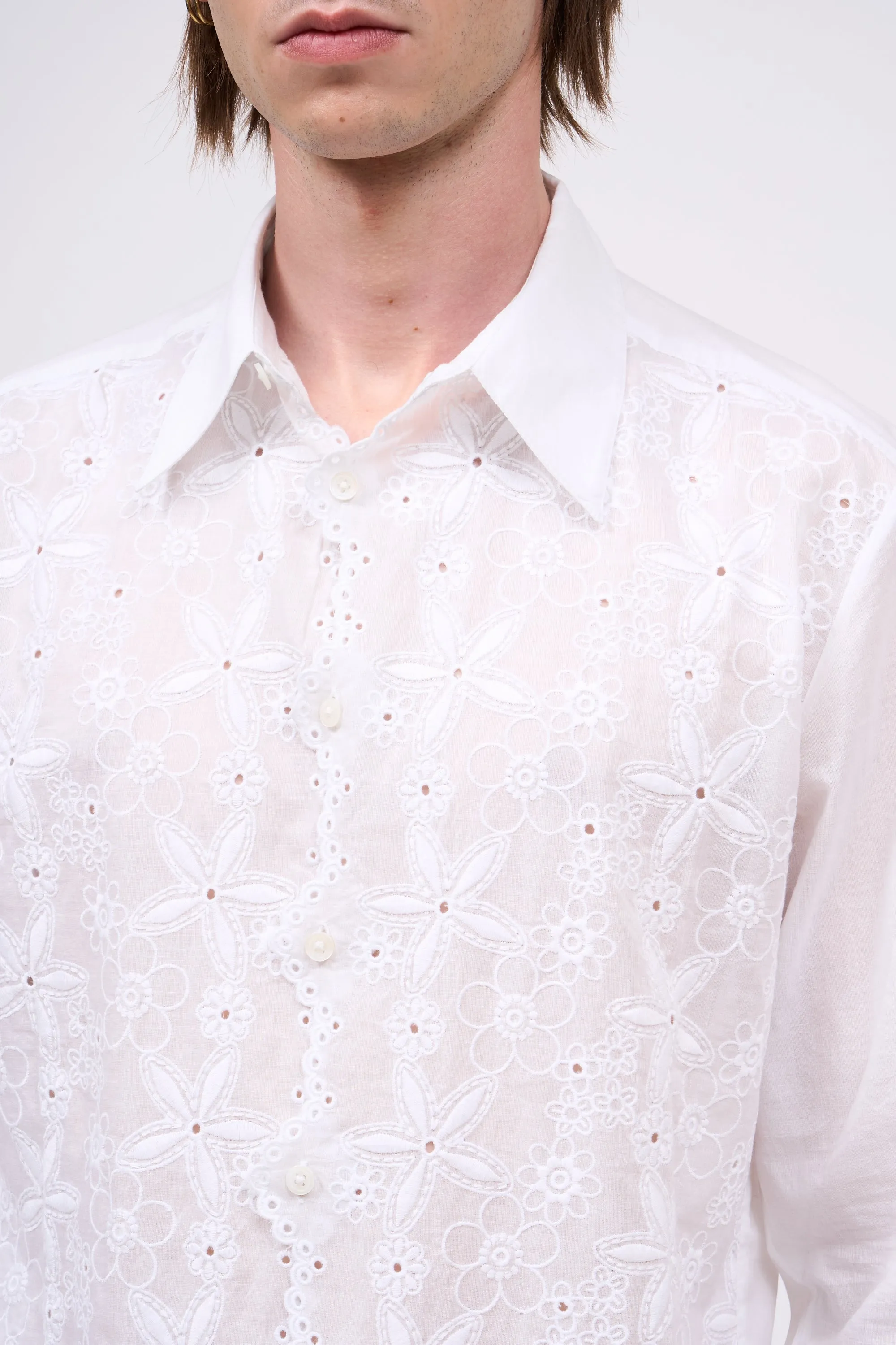 Chemise brodée en voile de coton sold by Paul & Joe product image thumbnail 2