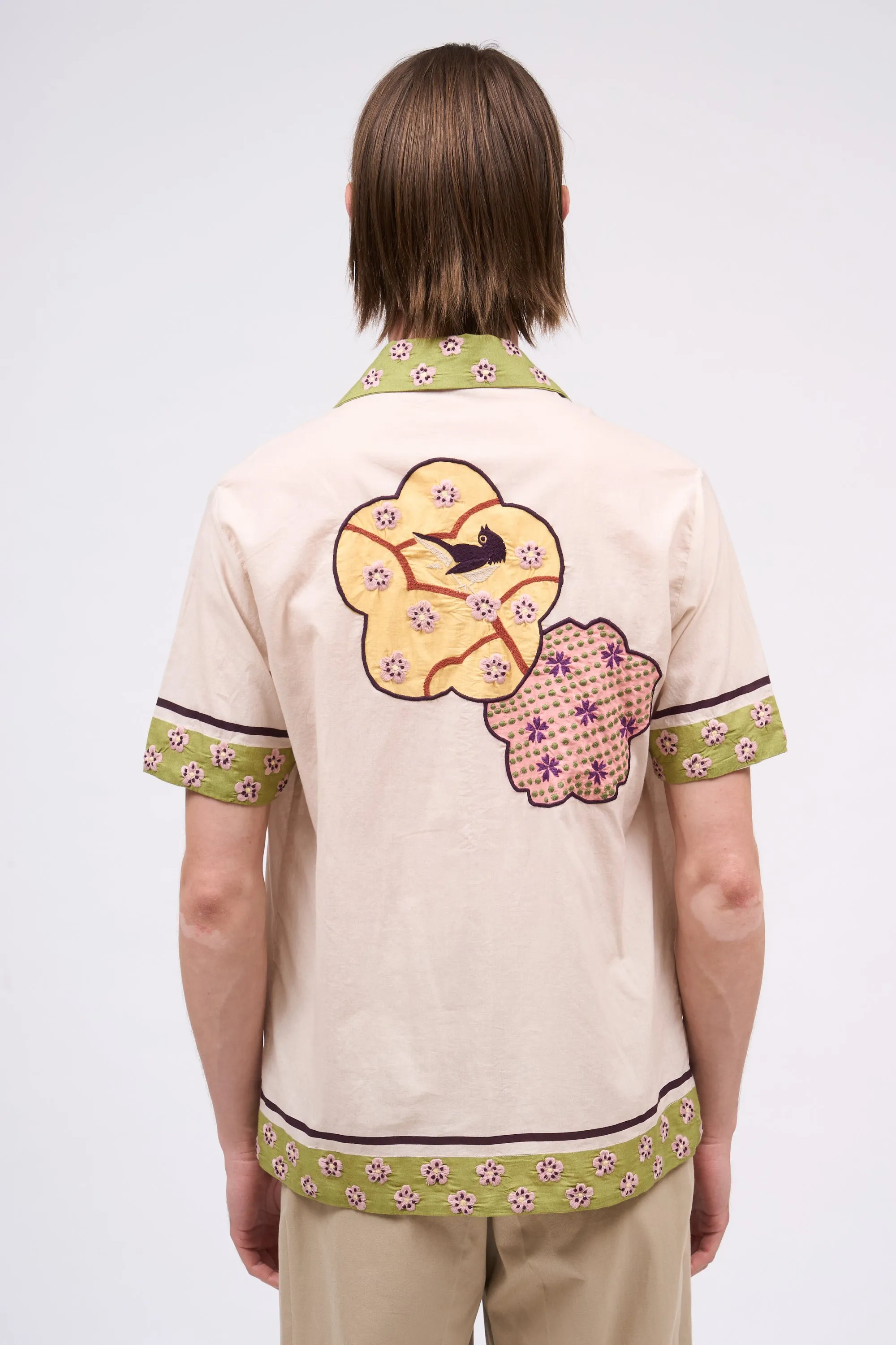 Chemise à manches courtes en coton brodé sold by Paul & Joe product image thumbnail 5