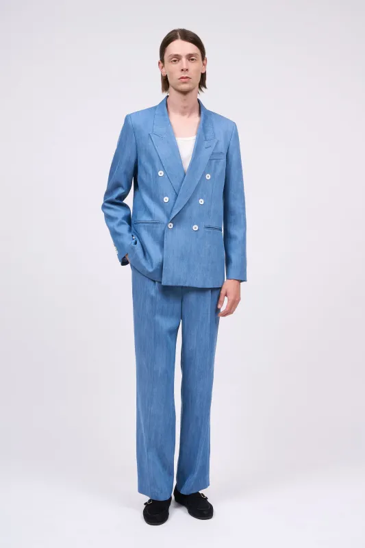 Pantalon à pinces en tencell made by Paul & Joe