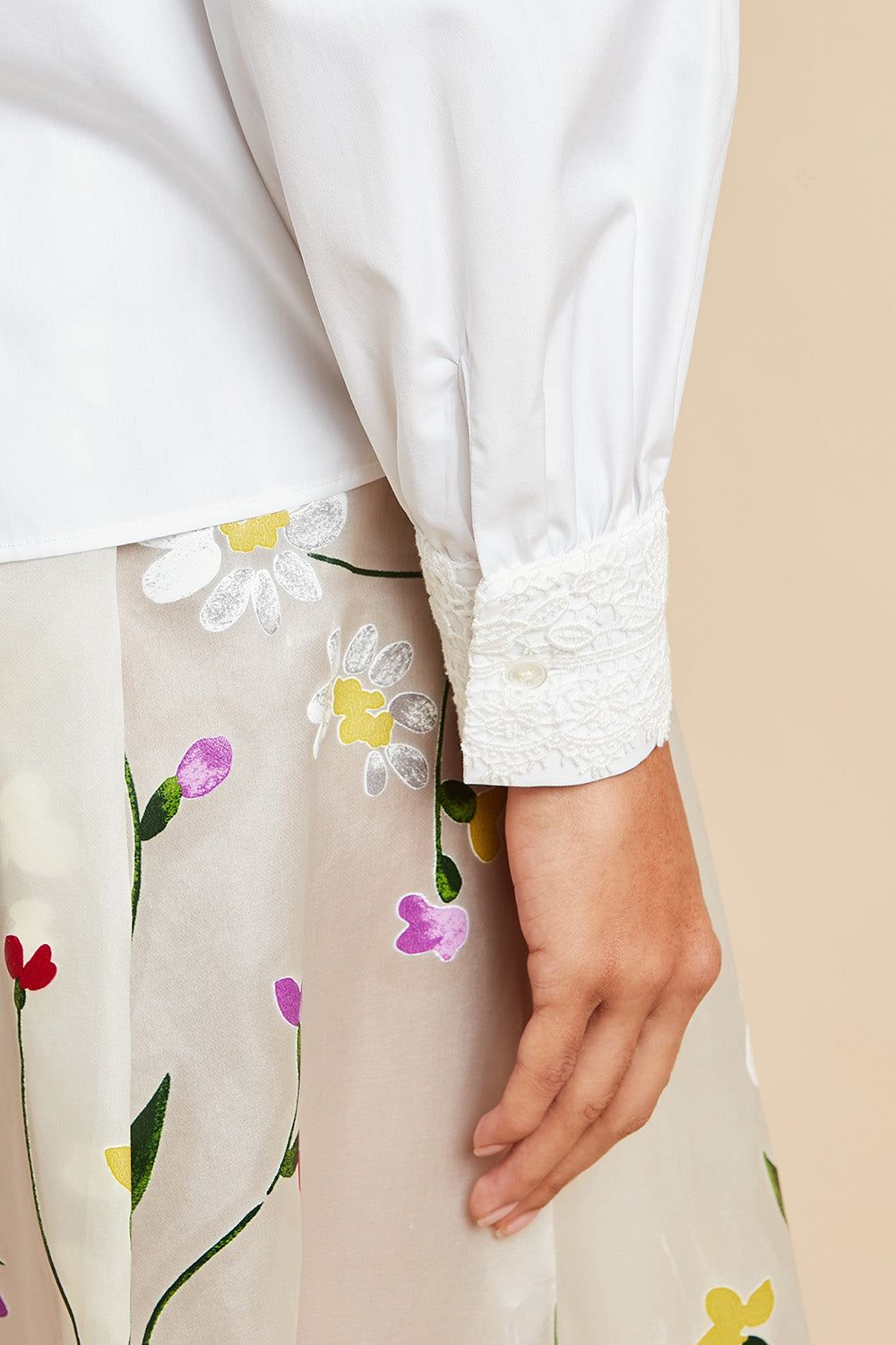 Blouse en popeline blanche italienne sold by Paul & Joe product image thumbnail 4