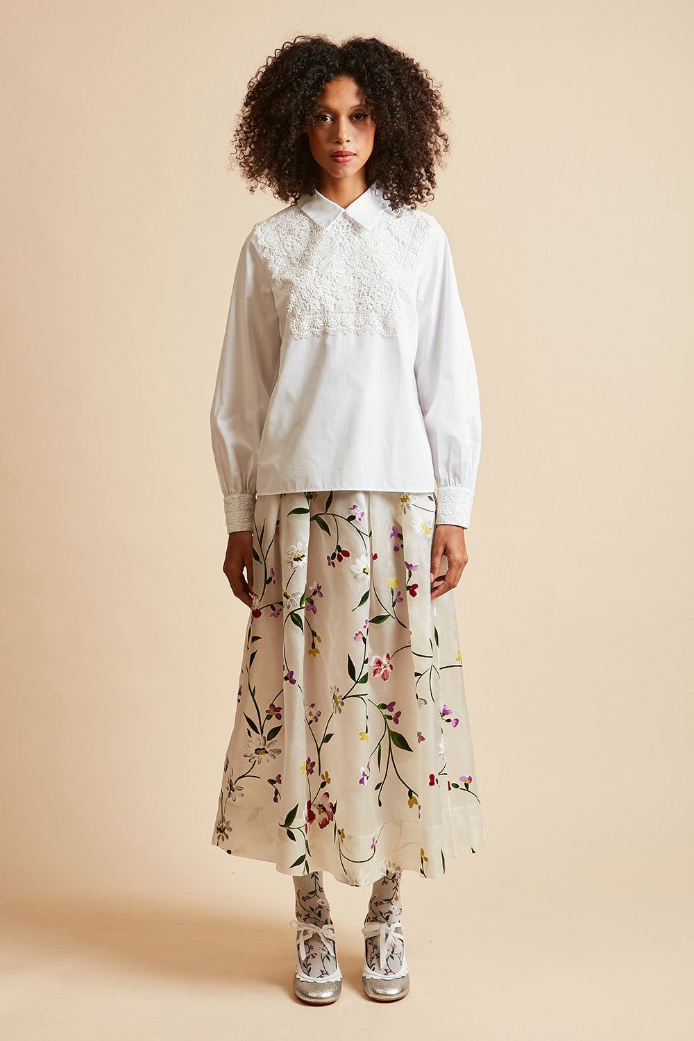 Blouse en popeline blanche italienne sold by Paul & Joe product image thumbnail 2