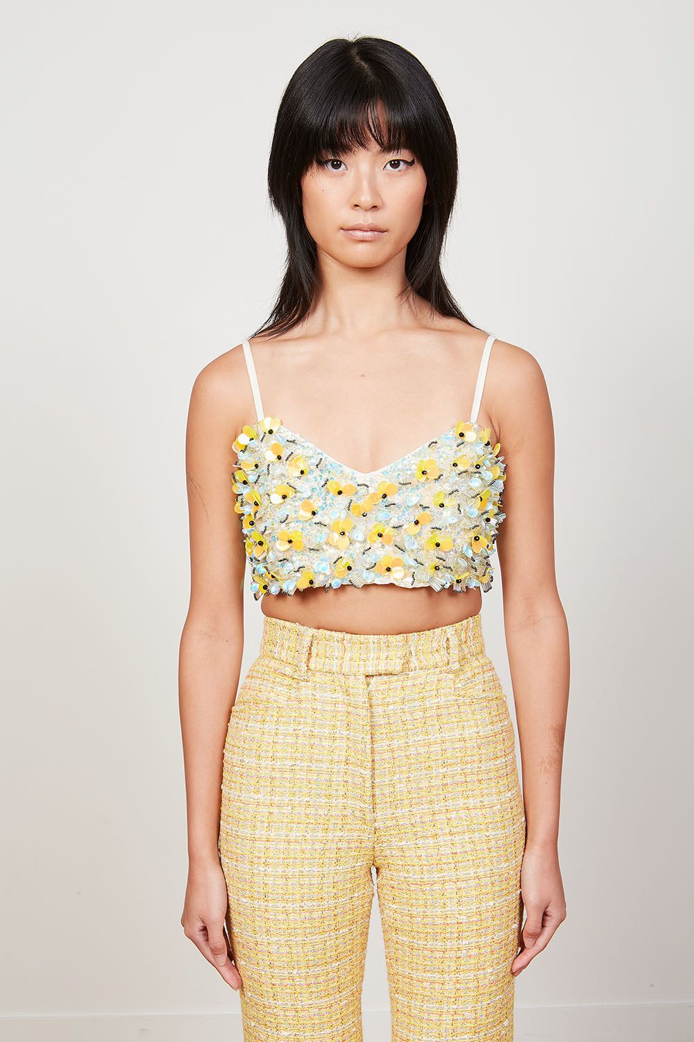 Brassière en organza de soie brodée de fleurs sold by Paul & Joe product image thumbnail 5