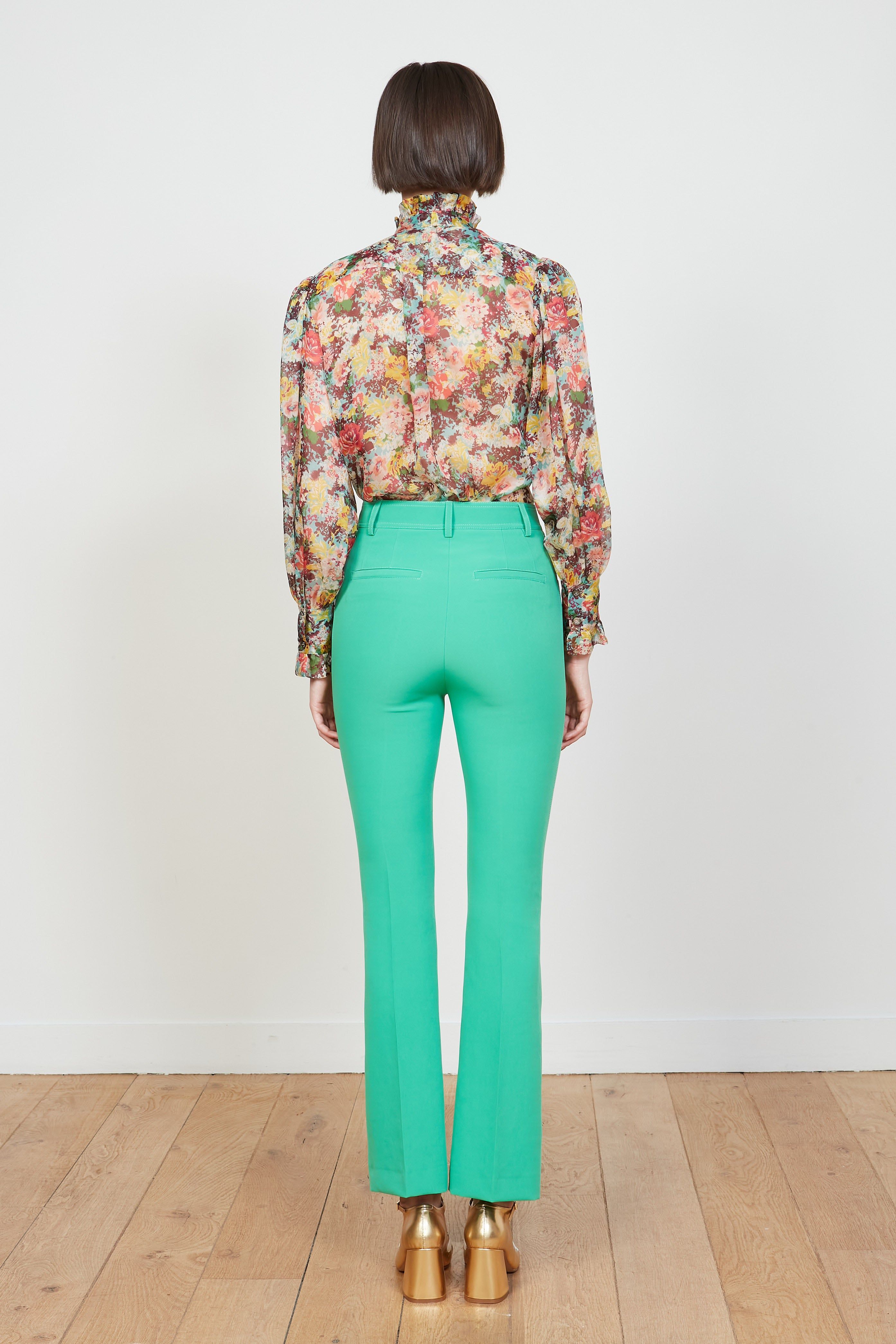 Pantalon évasé en twill sold by Paul & Joe product image thumbnail 4