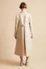 Manteau long avec plastron en dentelle sold by Paul & Joe