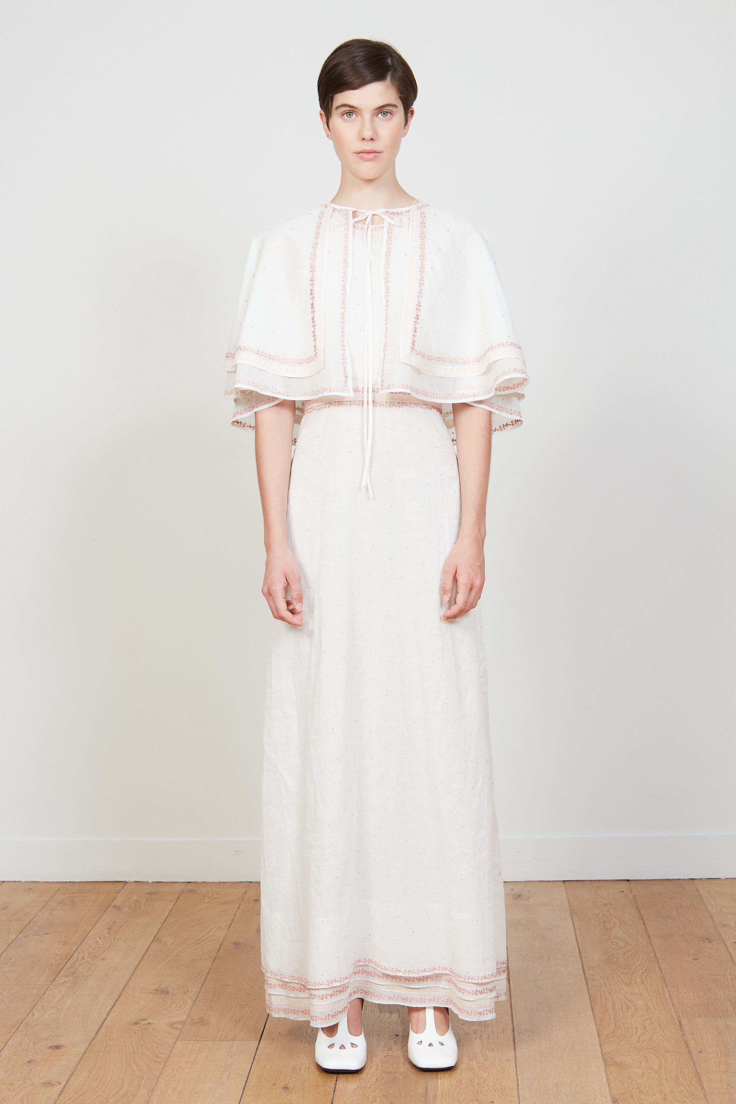 Cape courte en organza brodé sold by Paul & Joe product image thumbnail 2