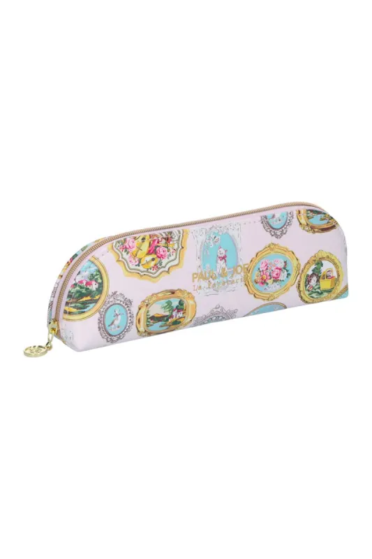 Petite trousse rose motif médaillon sold by Paul & Joe