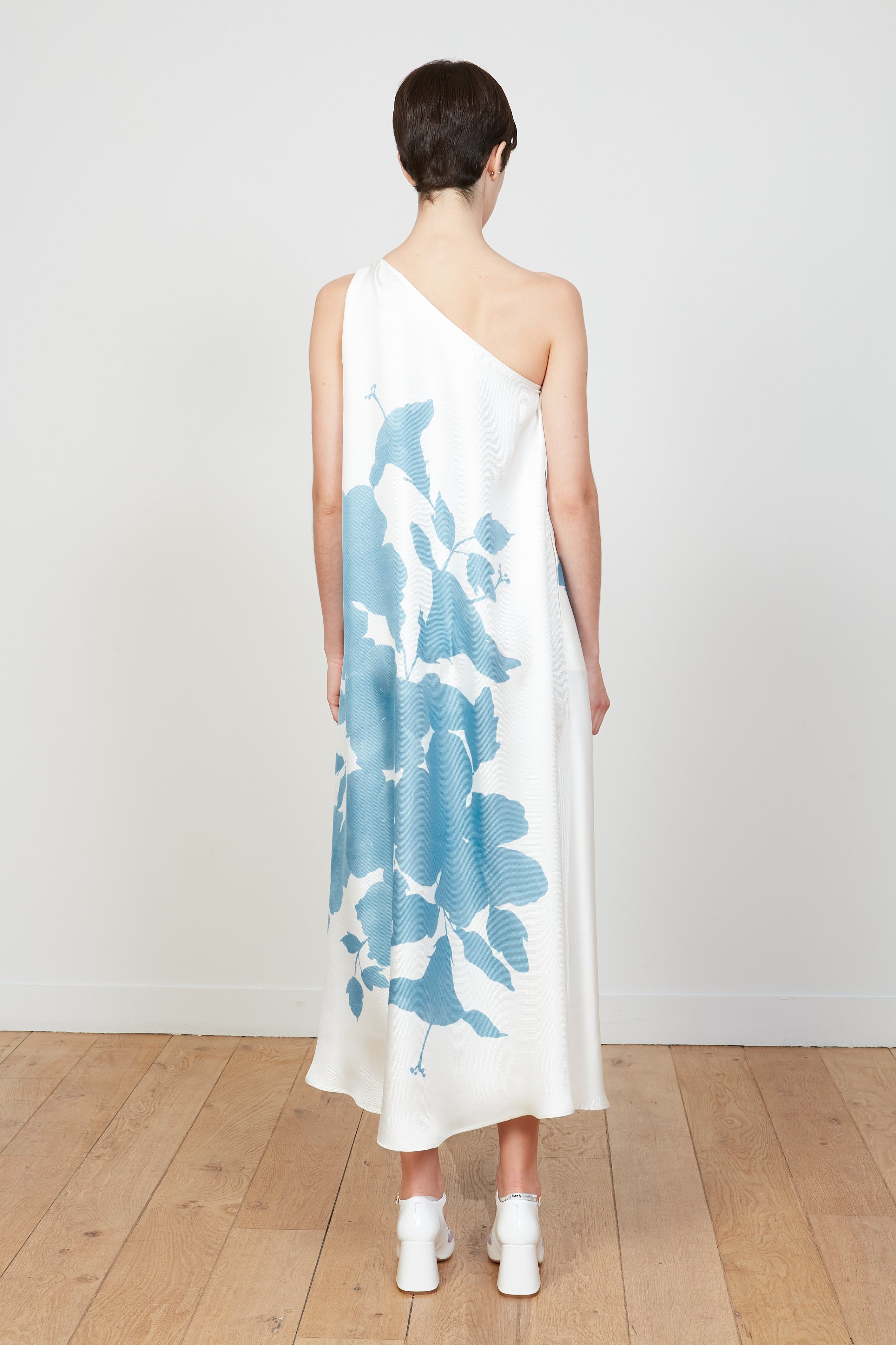Robe longue en twill de soie imprimé floral sold by Paul & Joe product image thumbnail 3