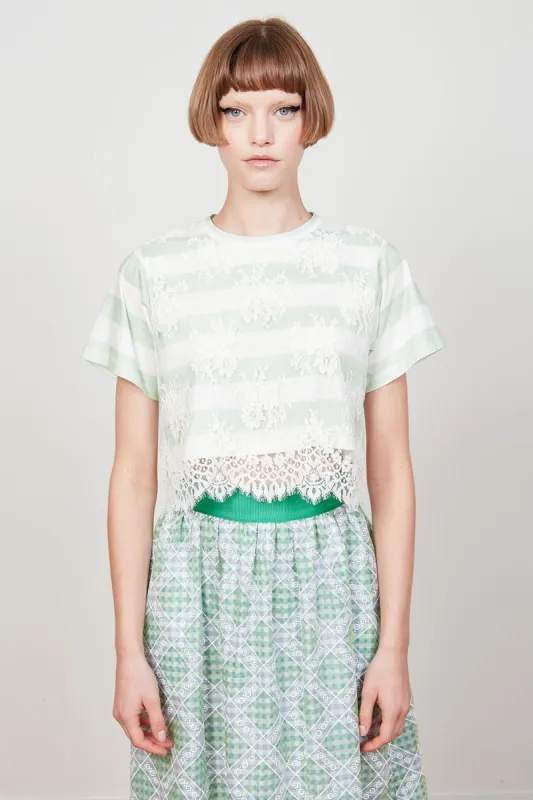 T-shirt en jersey de coton rayé sold by Paul & Joe