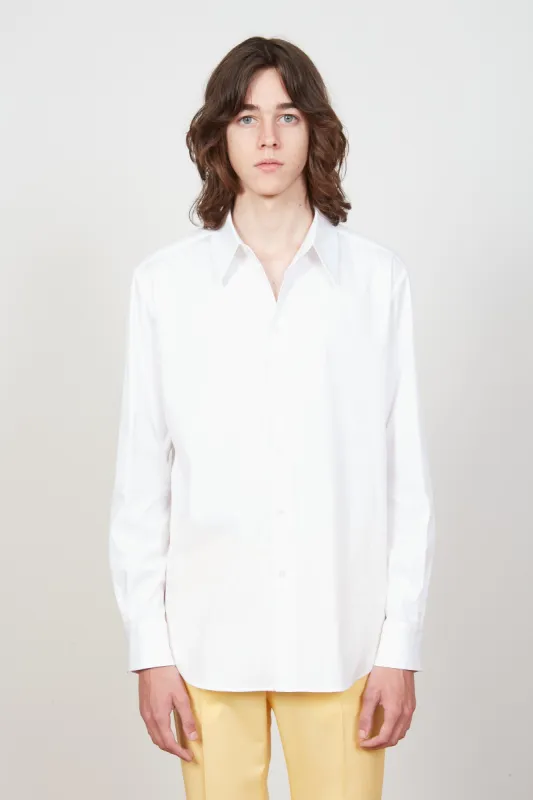 Chemise de coupe droite en popeline de coton stretch sold by Paul & Joe