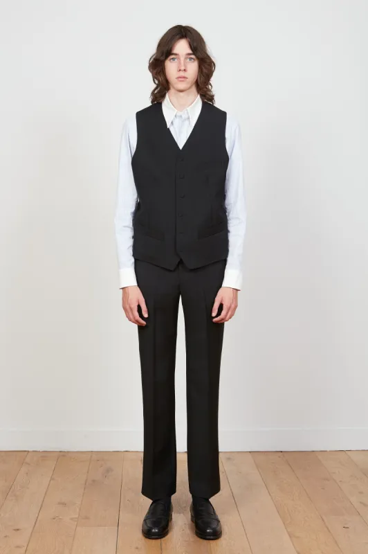 Gilet sans manche en laine tropicale sold by Paul & Joe